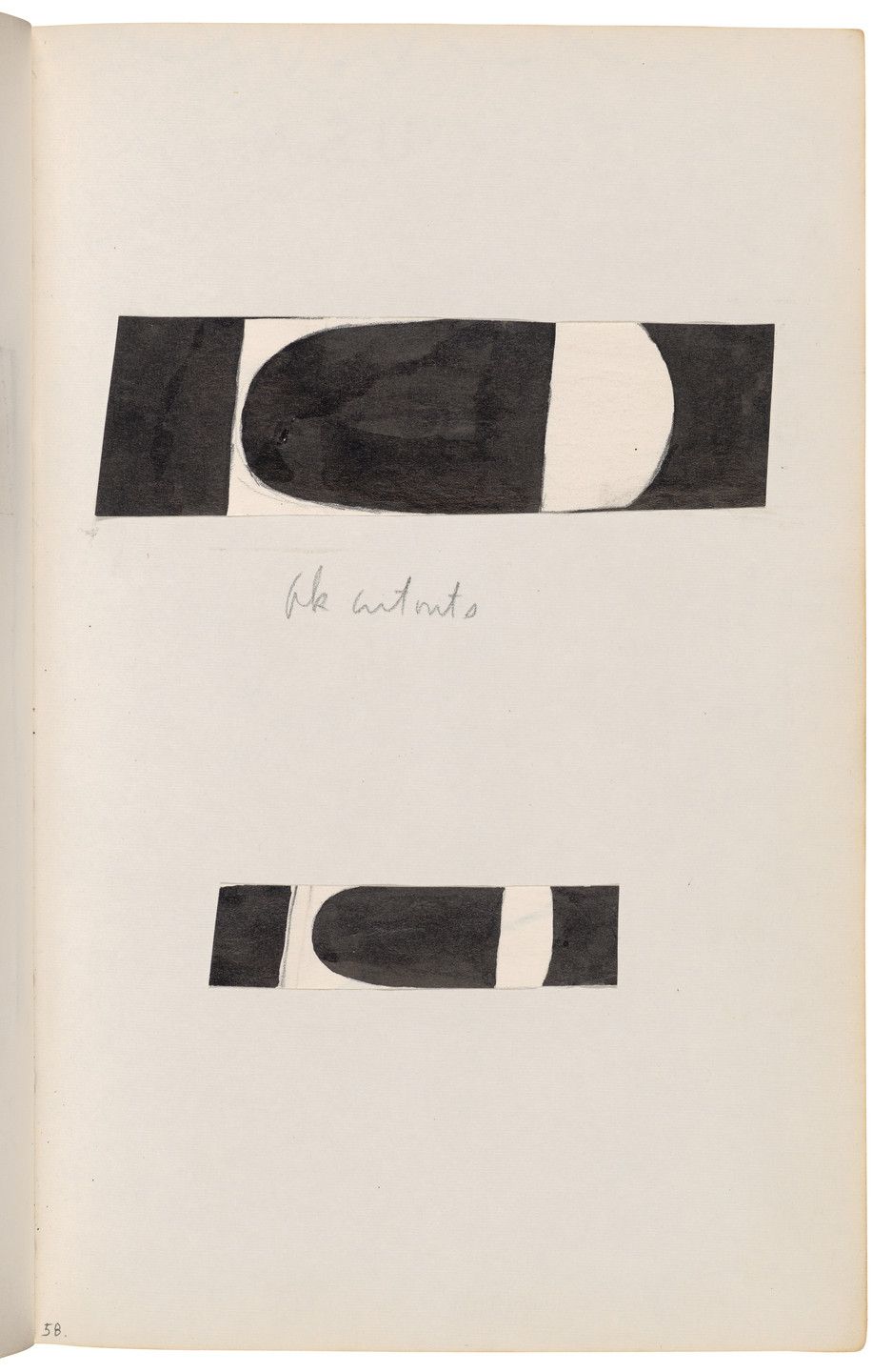 Ellsworth Kelly. Sketchbook #27, New York City. 1954-58