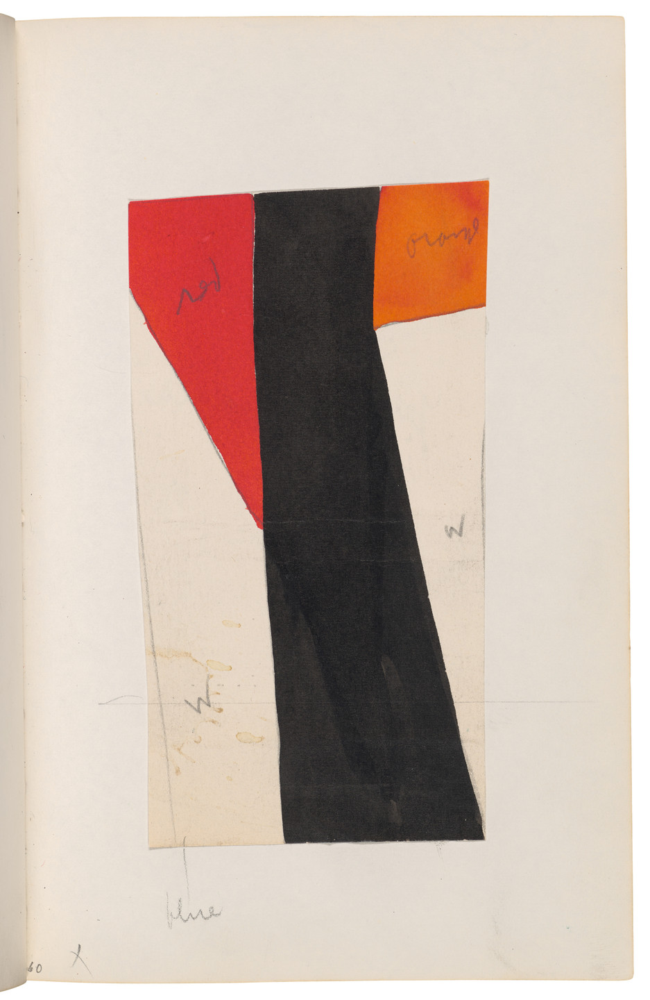 Ellsworth Kelly. Sketchbook #27, New York City. 1954-58