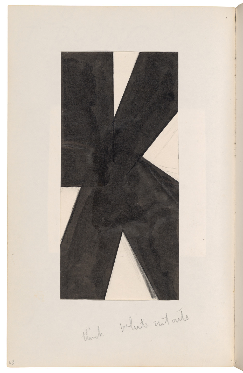 Ellsworth Kelly. Sketchbook #27, New York City. 1954-58