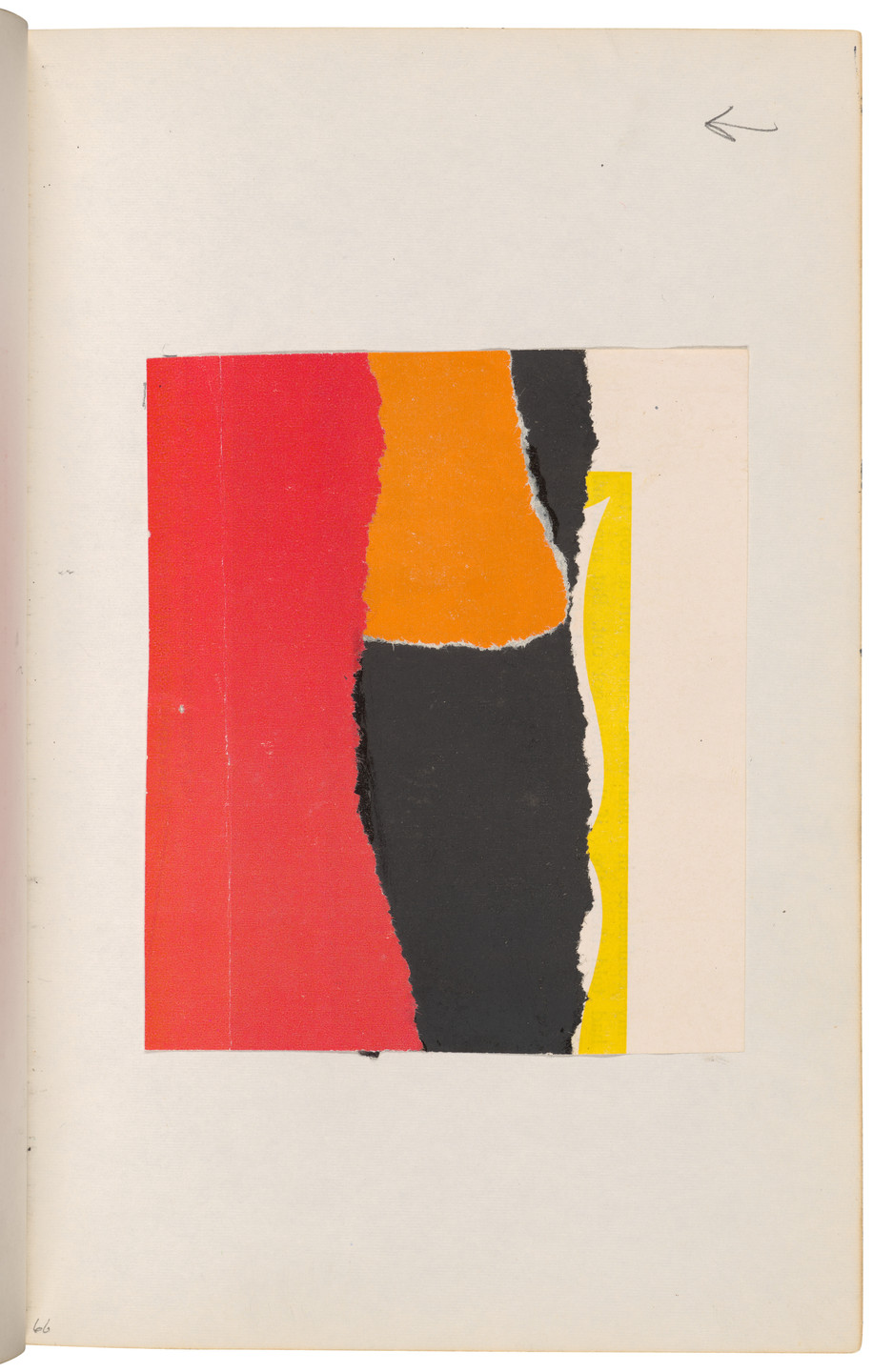 Ellsworth Kelly. Sketchbook #27, New York City. 1954-58