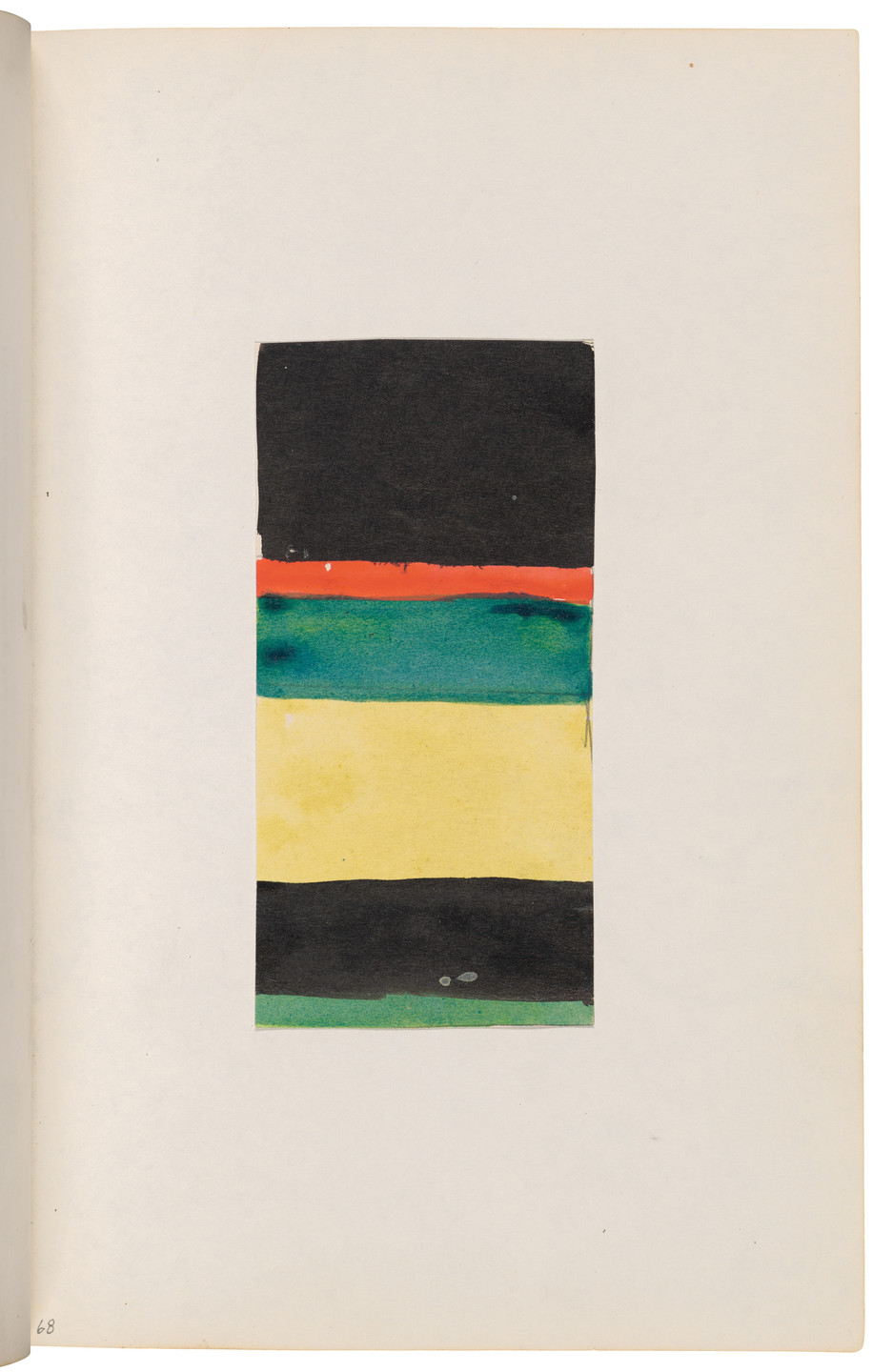 Ellsworth Kelly. Sketchbook #27, New York City. 1954-58
