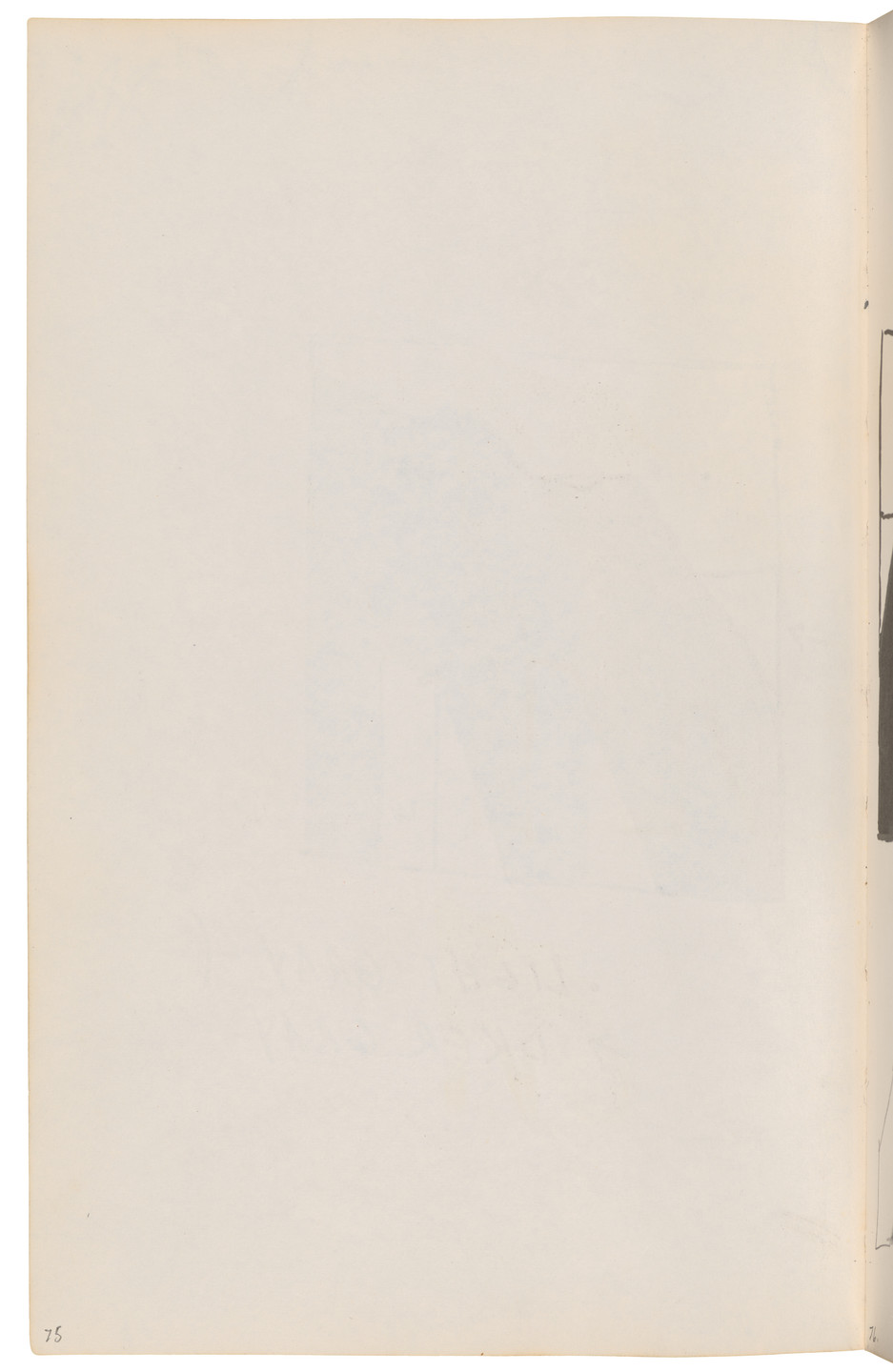 Ellsworth Kelly. Sketchbook #27, New York City. 1954-58