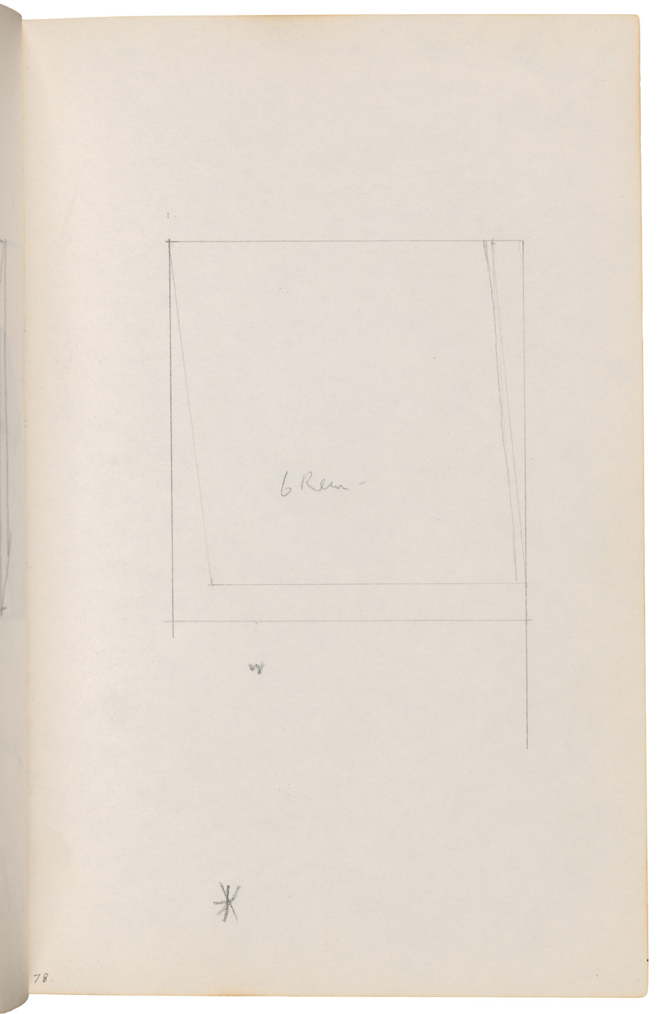 Ellsworth Kelly. Sketchbook #27, New York City. 1954-58