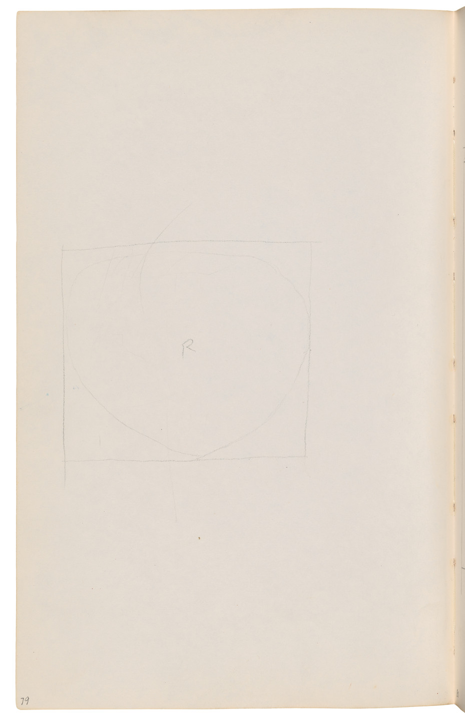 Ellsworth Kelly. Sketchbook #27, New York City. 1954-58
