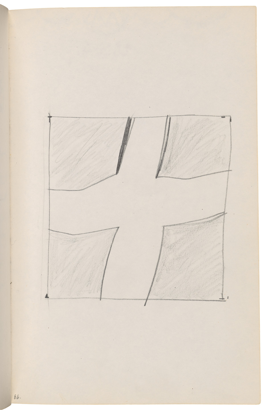 Ellsworth Kelly. Sketchbook #27, New York City. 1954-58