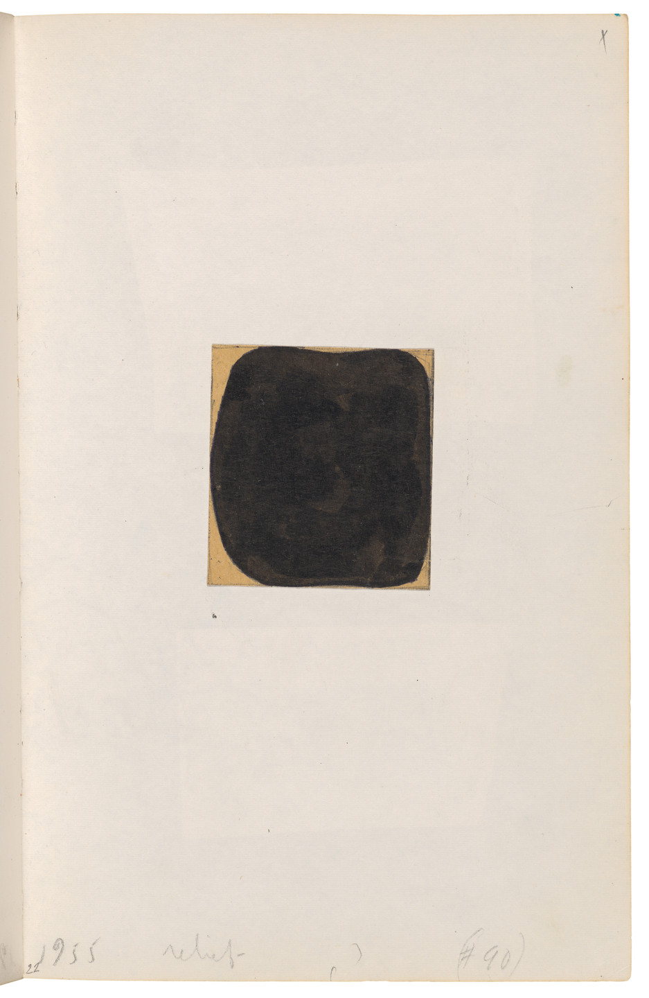 Ellsworth Kelly. Sketchbook #27, New York City. 1954-58