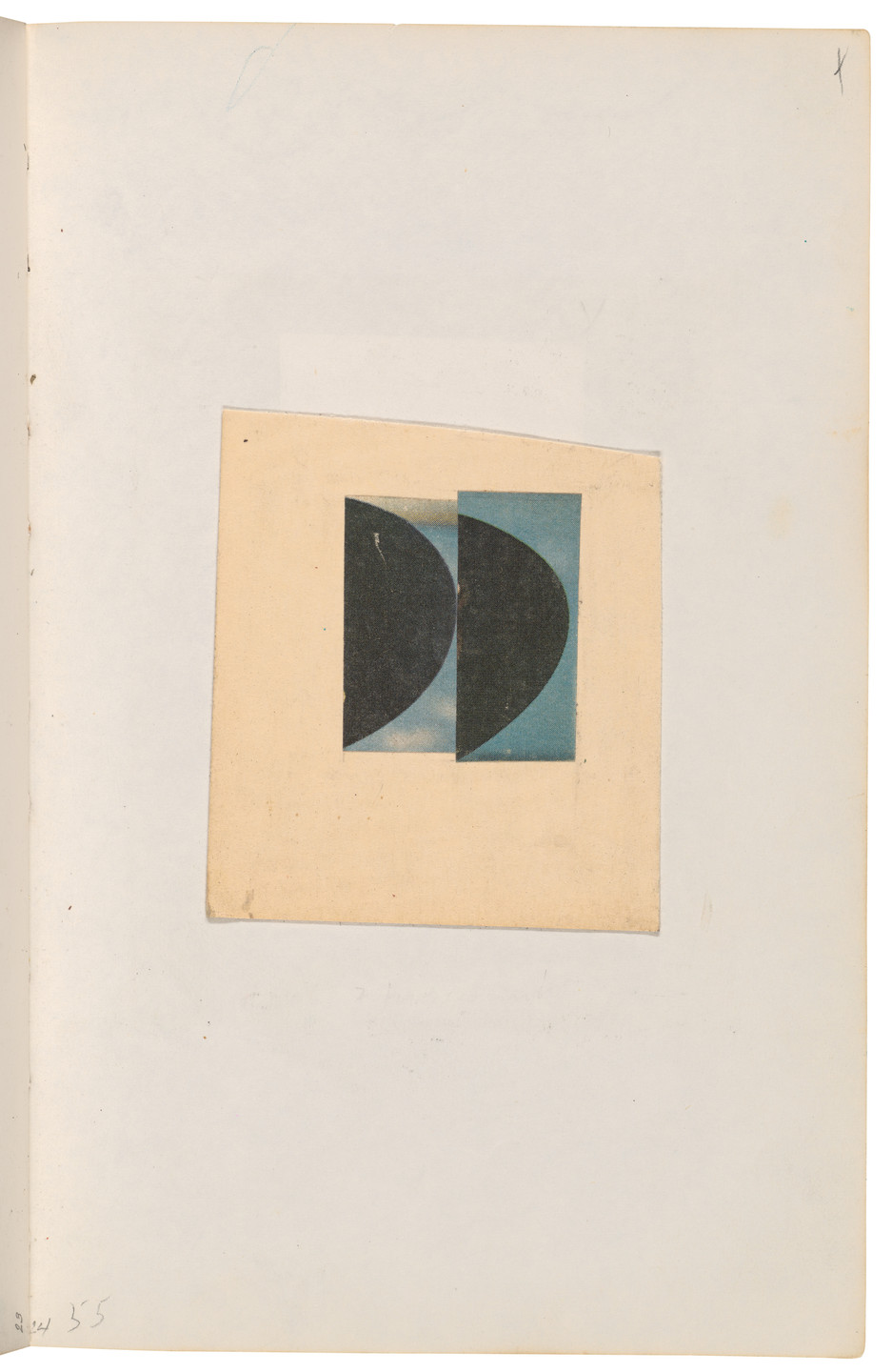 Ellsworth Kelly. Sketchbook #27, New York City. 1954-58