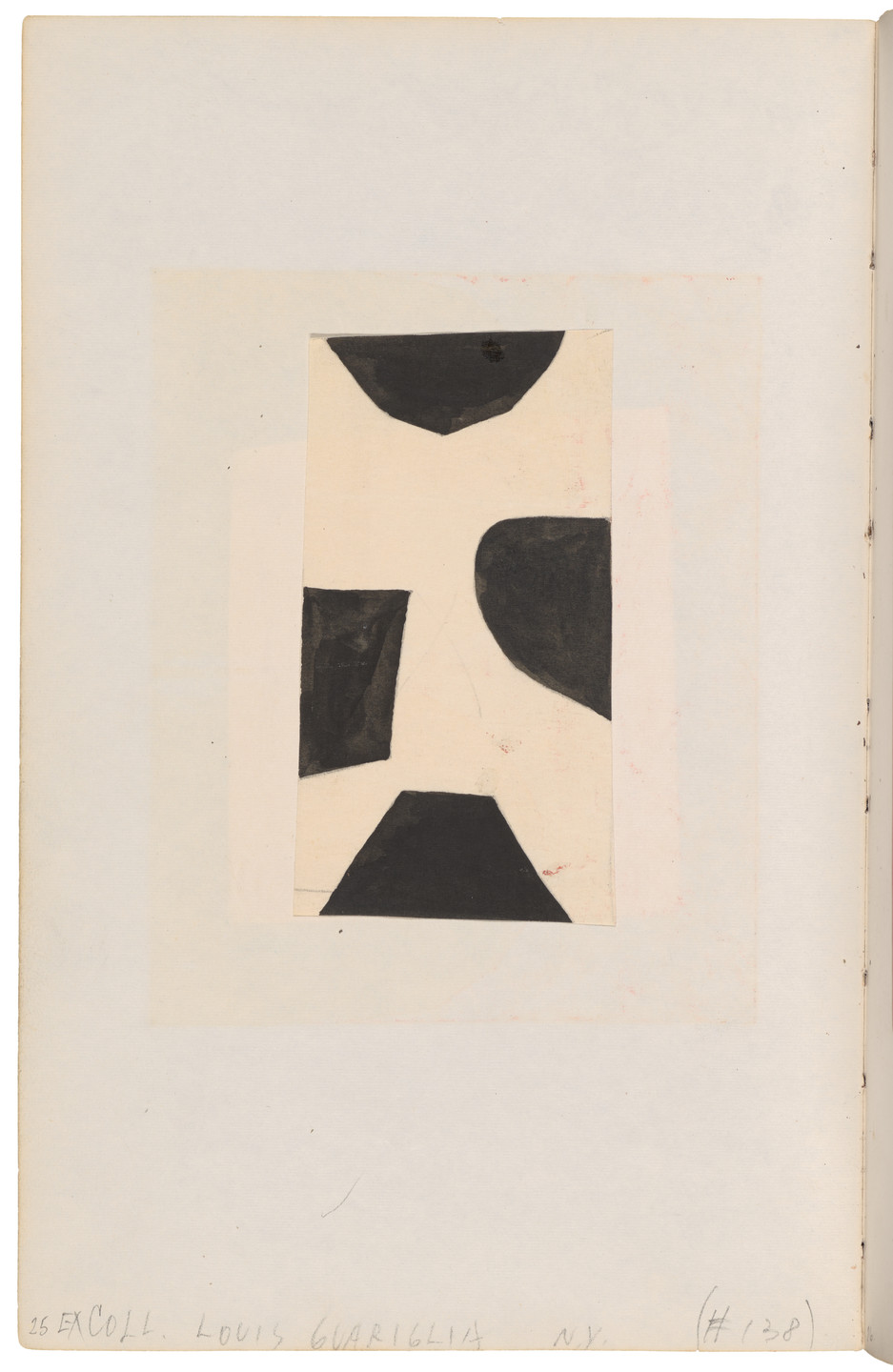 Ellsworth Kelly. Sketchbook #27, New York City. 1954-58