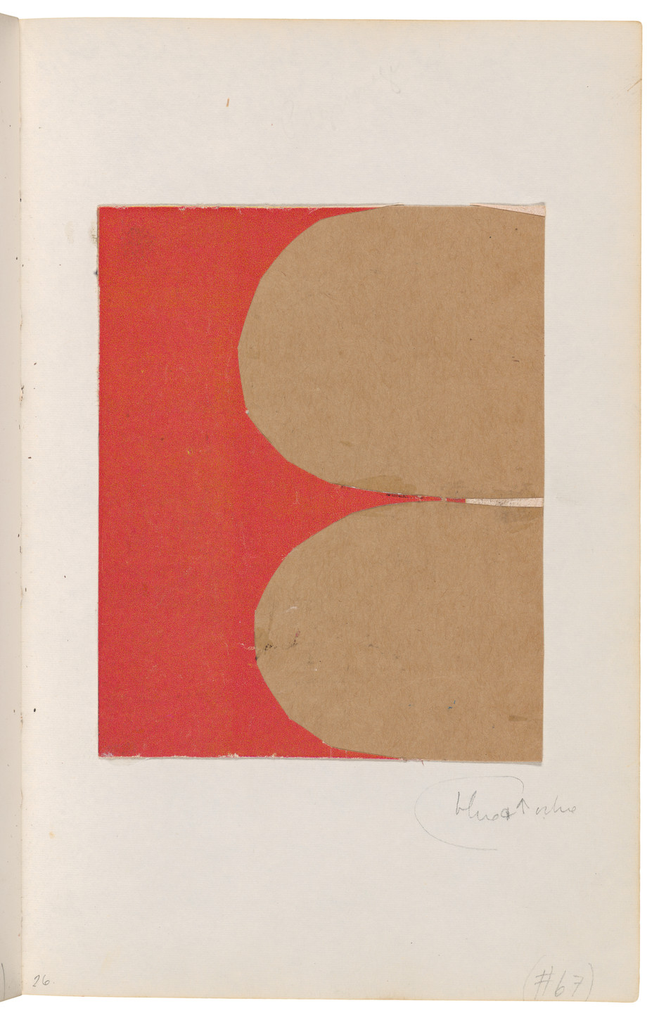 Ellsworth Kelly. Sketchbook #27, New York City. 1954-58