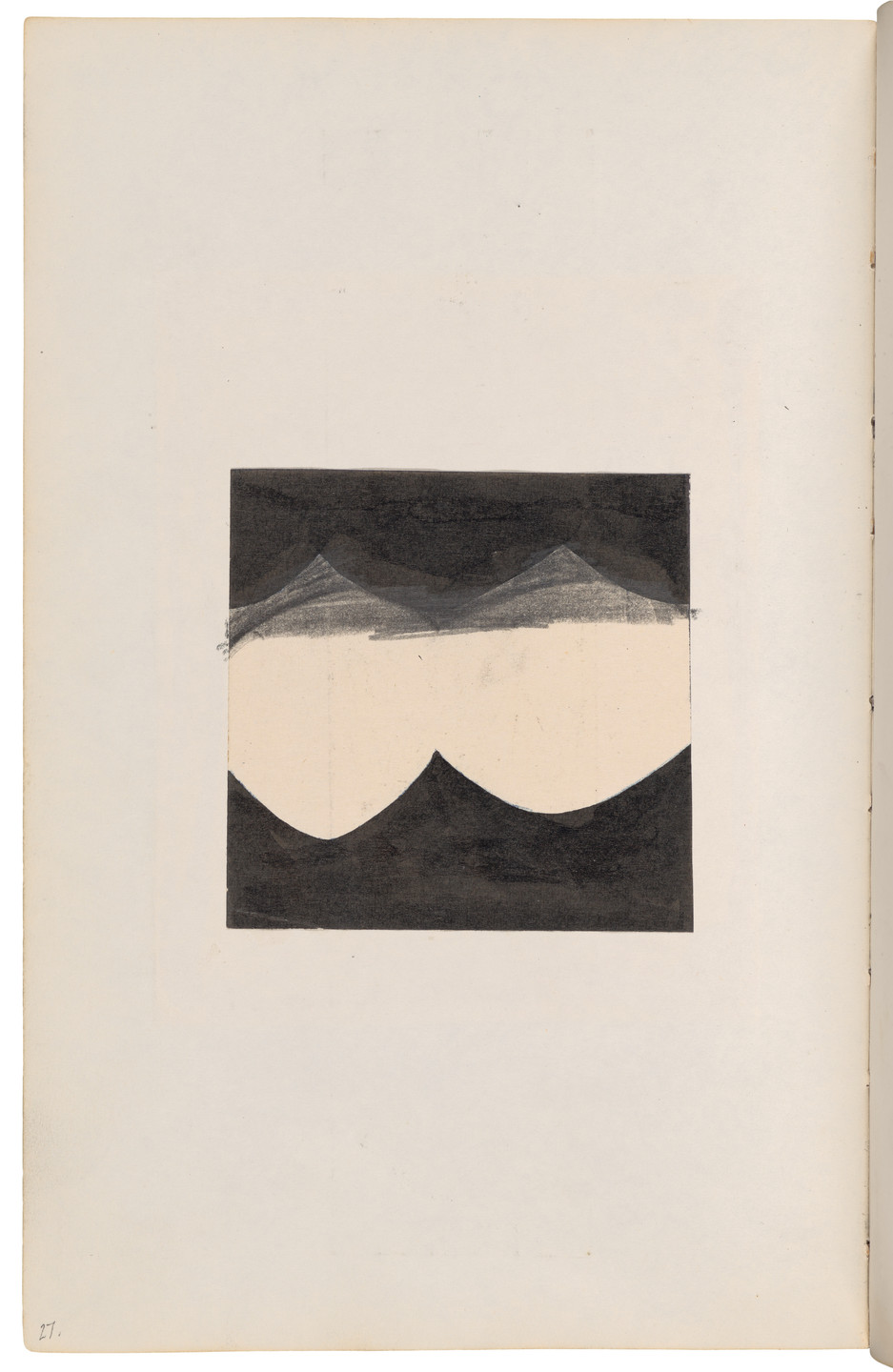 Ellsworth Kelly. Sketchbook #27, New York City. 1954-58