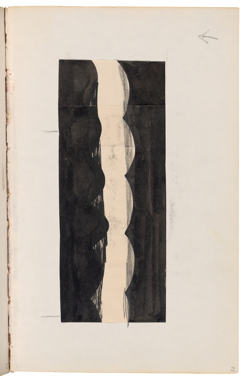 Ellsworth Kelly. Sketchbook #27, New York City. 1954-58