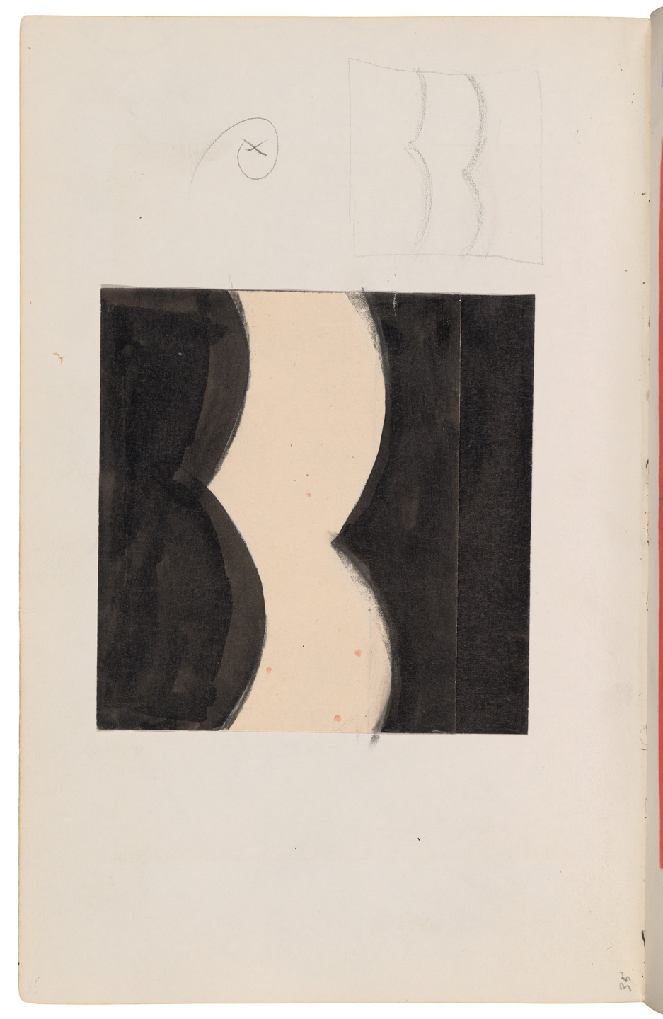 Ellsworth Kelly. Sketchbook #27, New York City. 1954-58