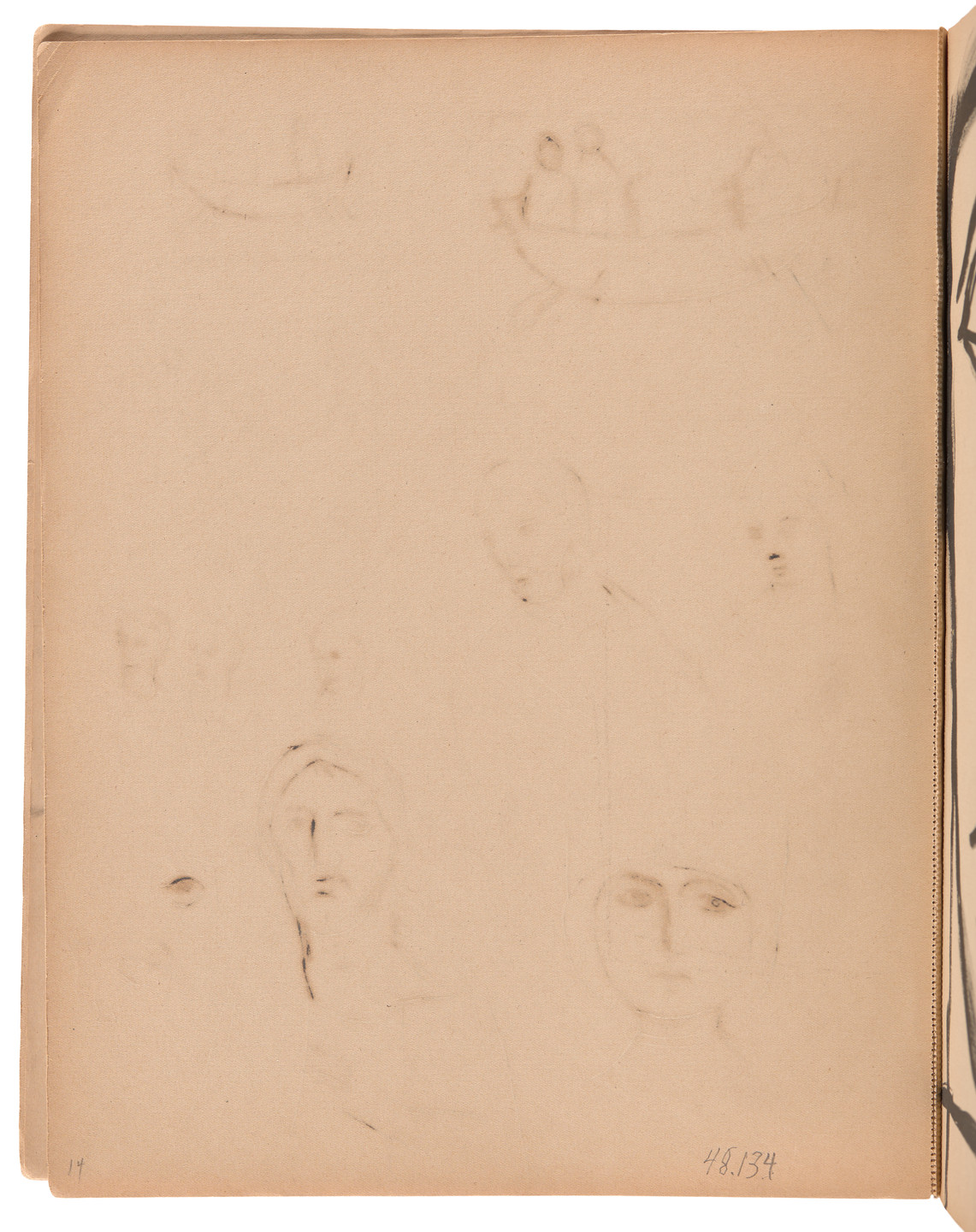 Ellsworth Kelly. Sketchbook #5, Paris. 1948