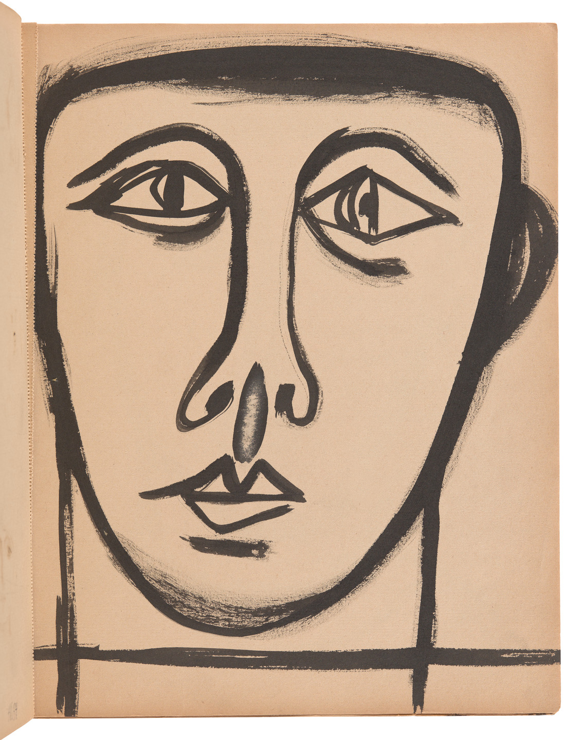 Ellsworth Kelly. Sketchbook #5, Paris. 1948