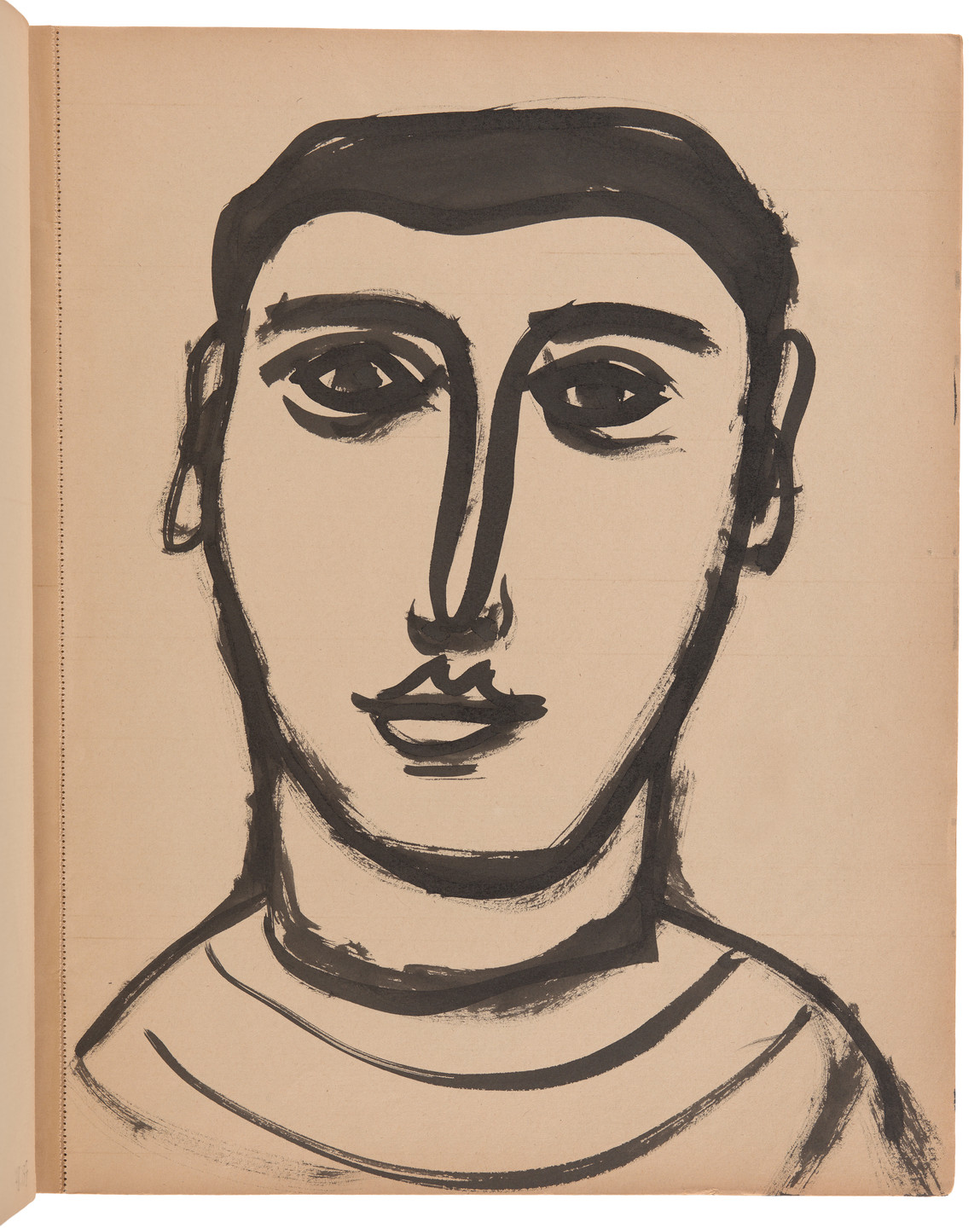 Ellsworth Kelly. Sketchbook #5, Paris. 1948