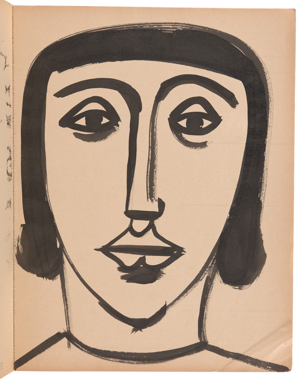 Ellsworth Kelly. Sketchbook #5, Paris. 1948