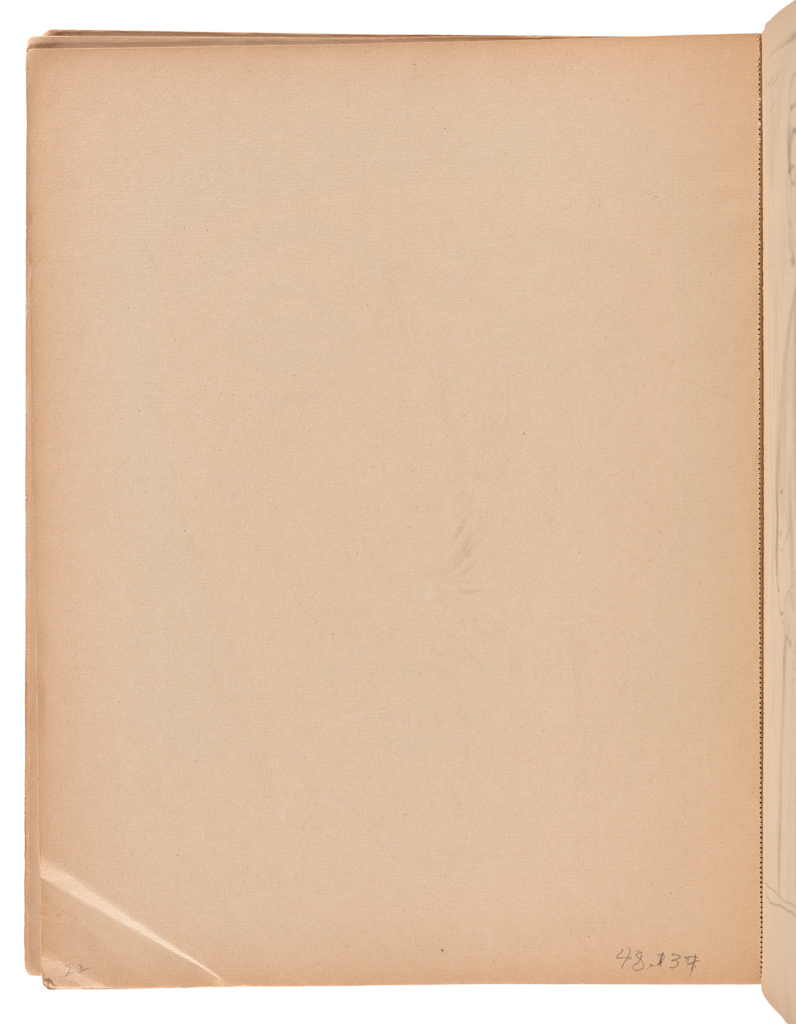 Ellsworth Kelly. Sketchbook #5, Paris. 1948