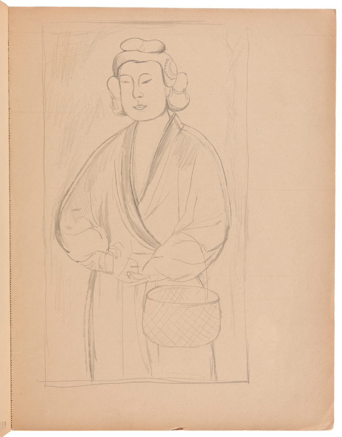 Ellsworth Kelly. Sketchbook #5, Paris. 1948