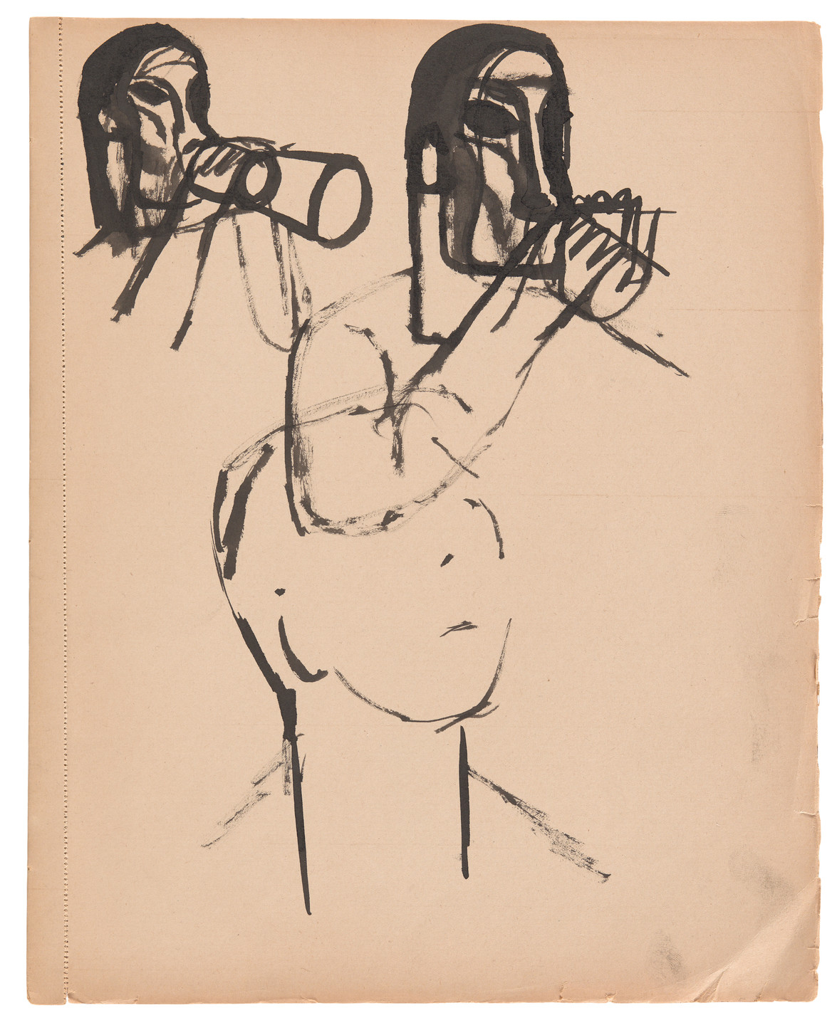 Ellsworth Kelly. Sketchbook #5, Paris. 1948
