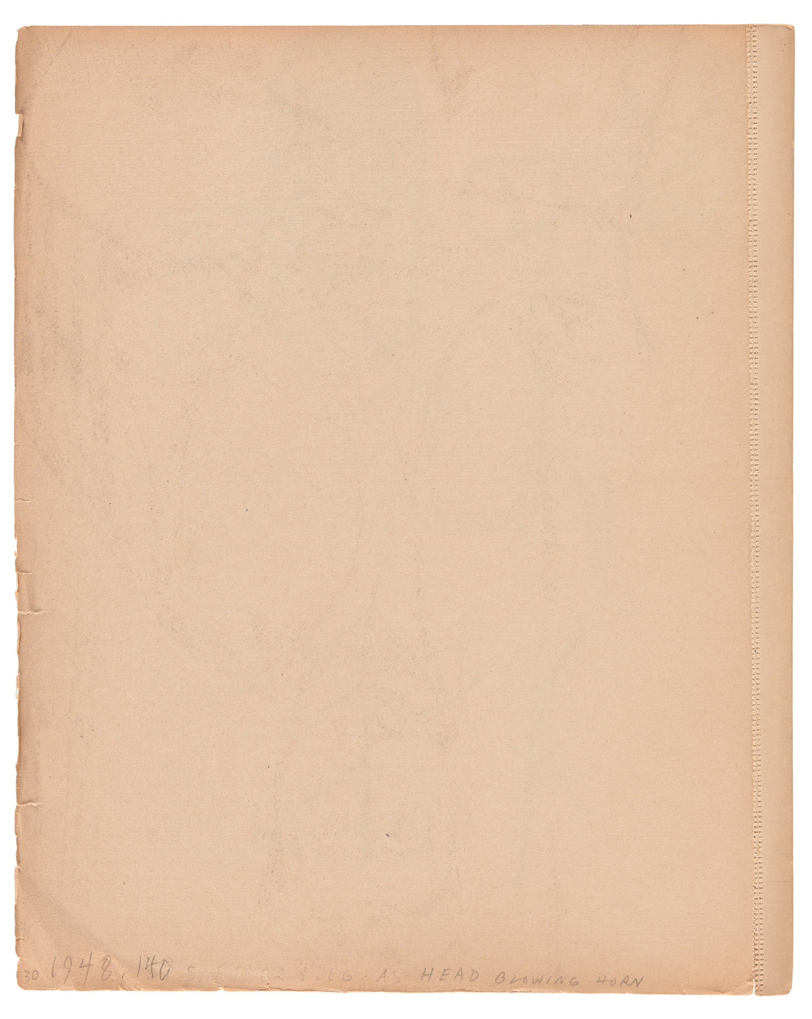 Ellsworth Kelly. Sketchbook #5, Paris. 1948