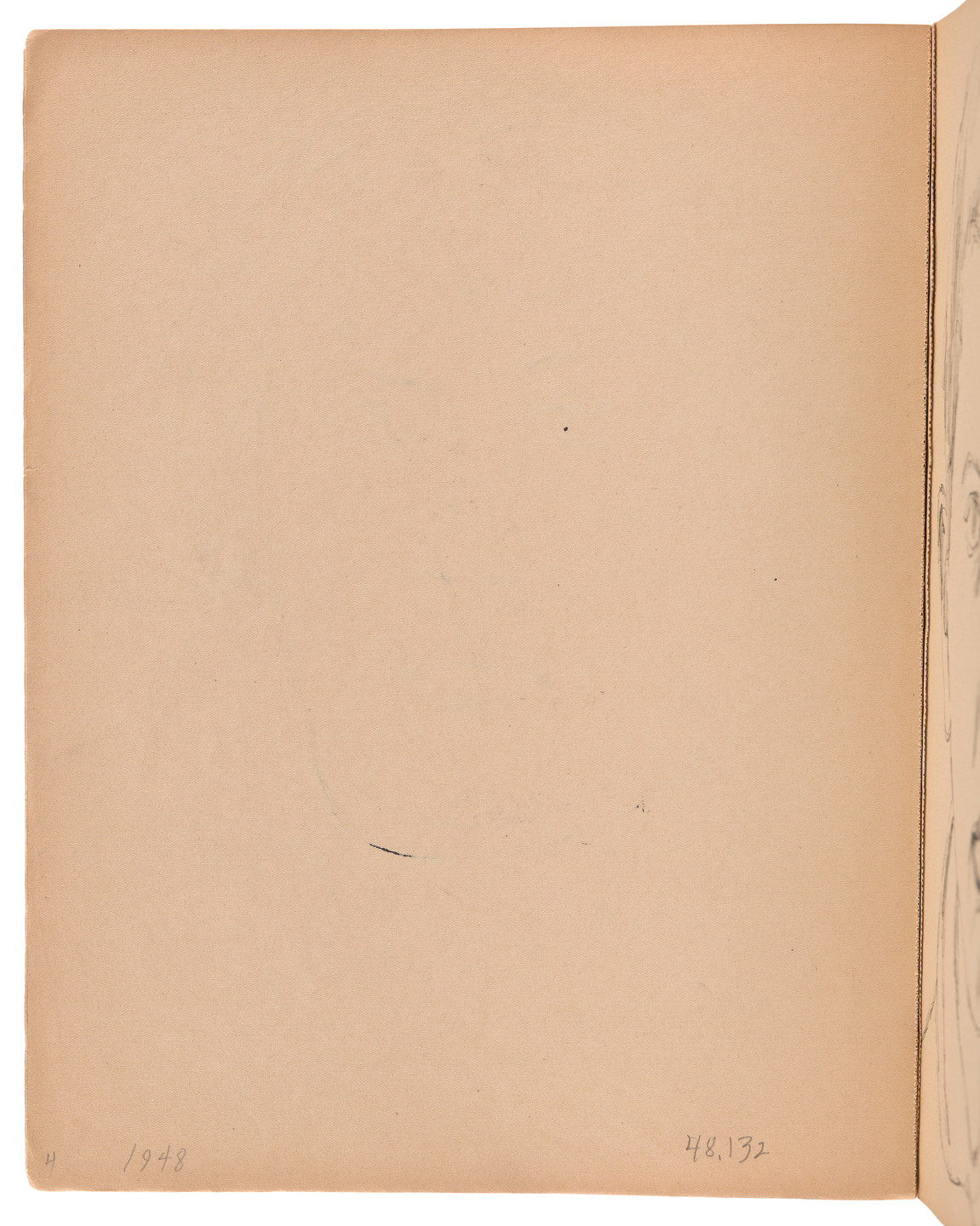Ellsworth Kelly. Sketchbook #5, Paris. 1948