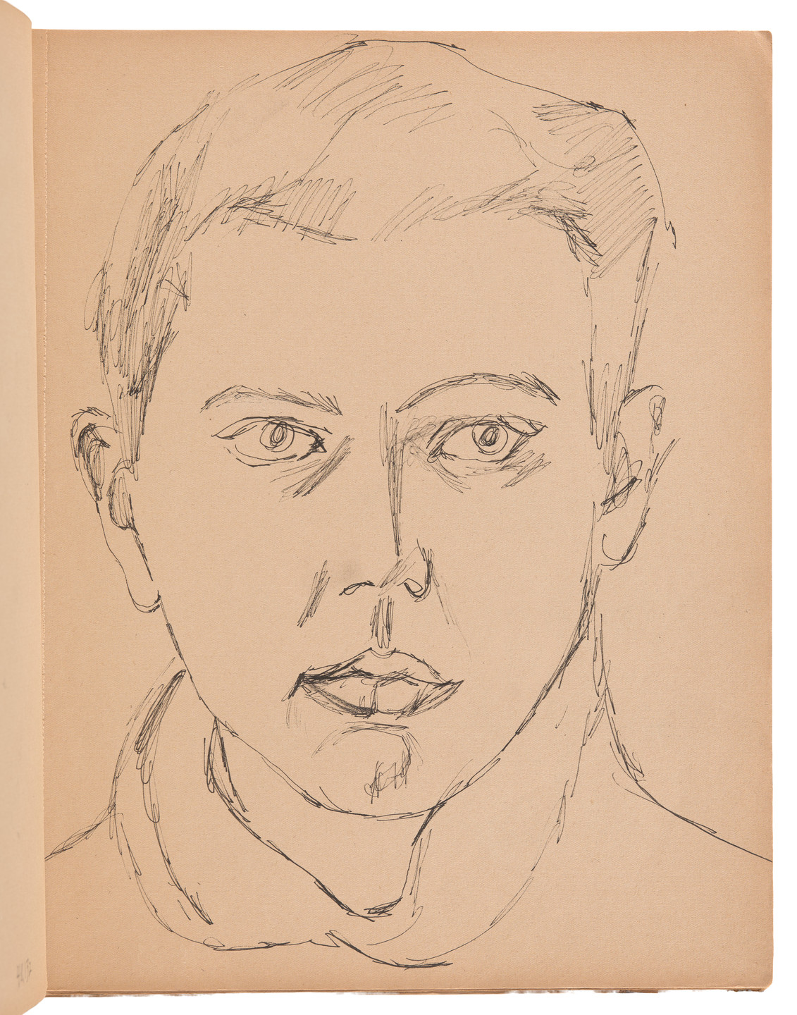 Ellsworth Kelly. Sketchbook #5, Paris. 1948
