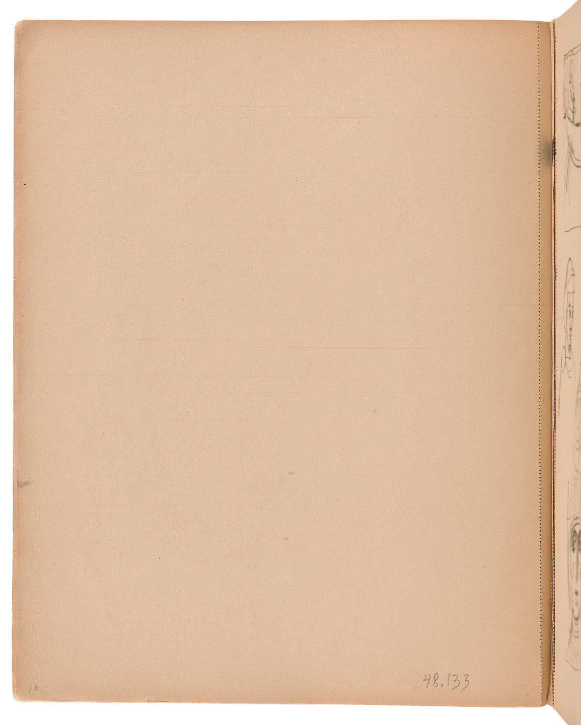 Ellsworth Kelly. Sketchbook #5, Paris. 1948