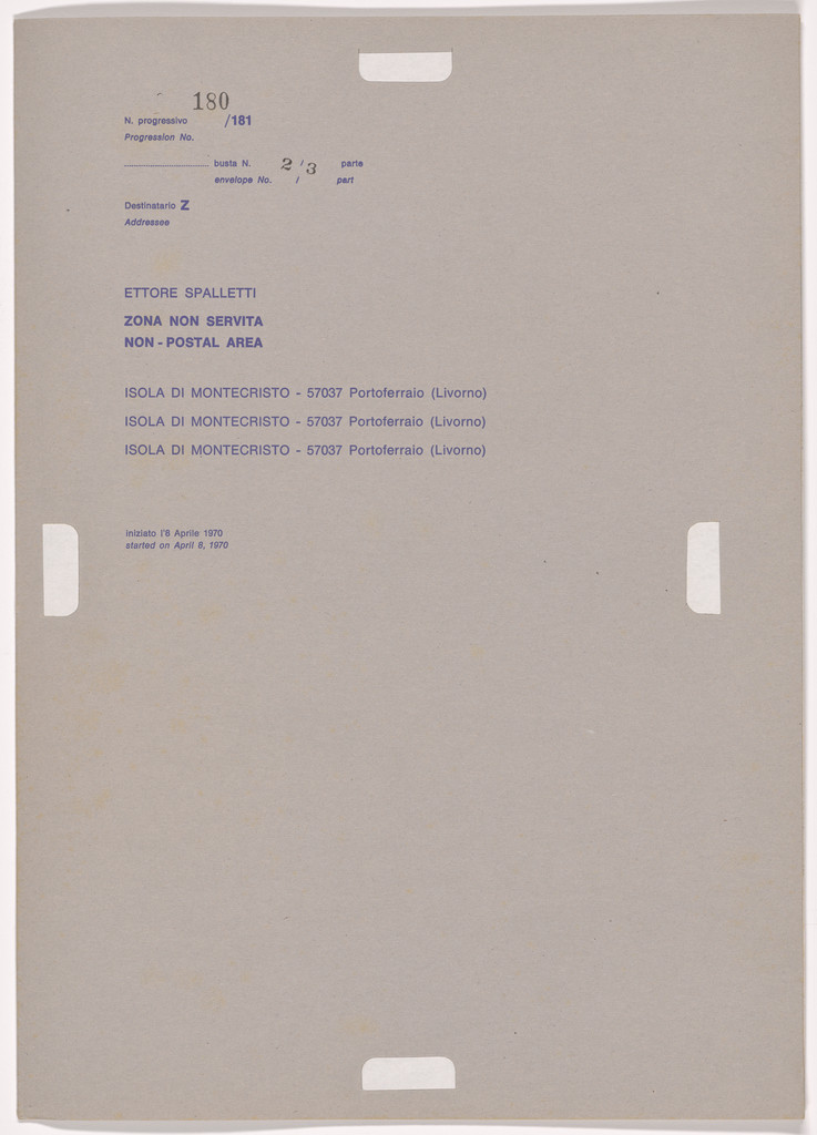 Postal Dossier (Dossier postale)