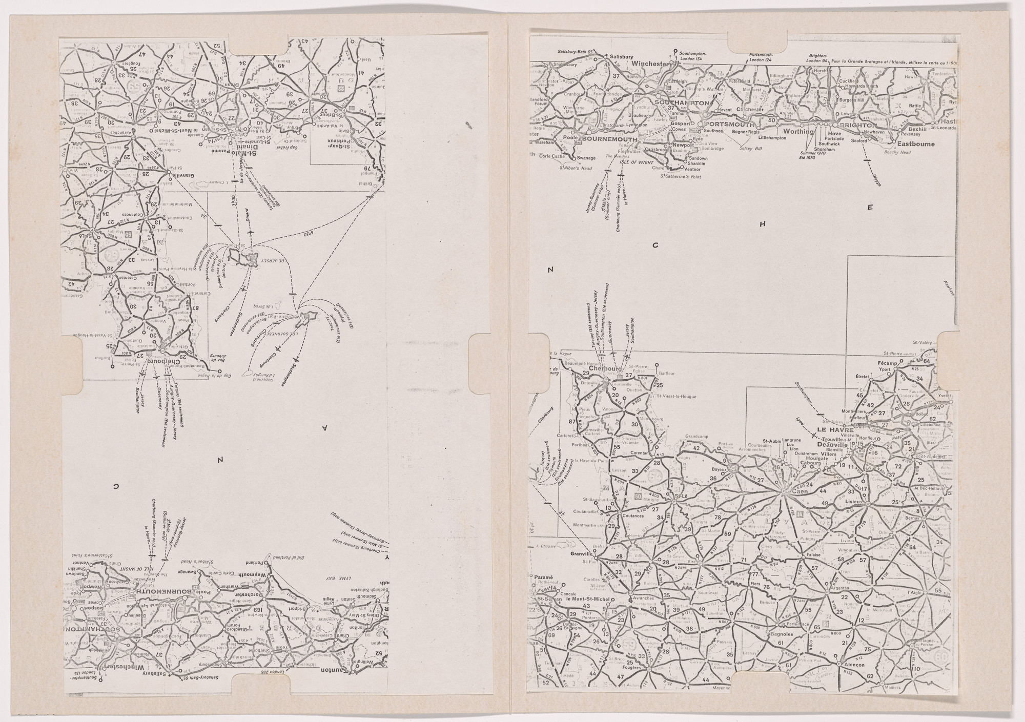 Alighiero Boetti. Progression No. 20 from Postal Dossier (Dossier postale). 1969-70
