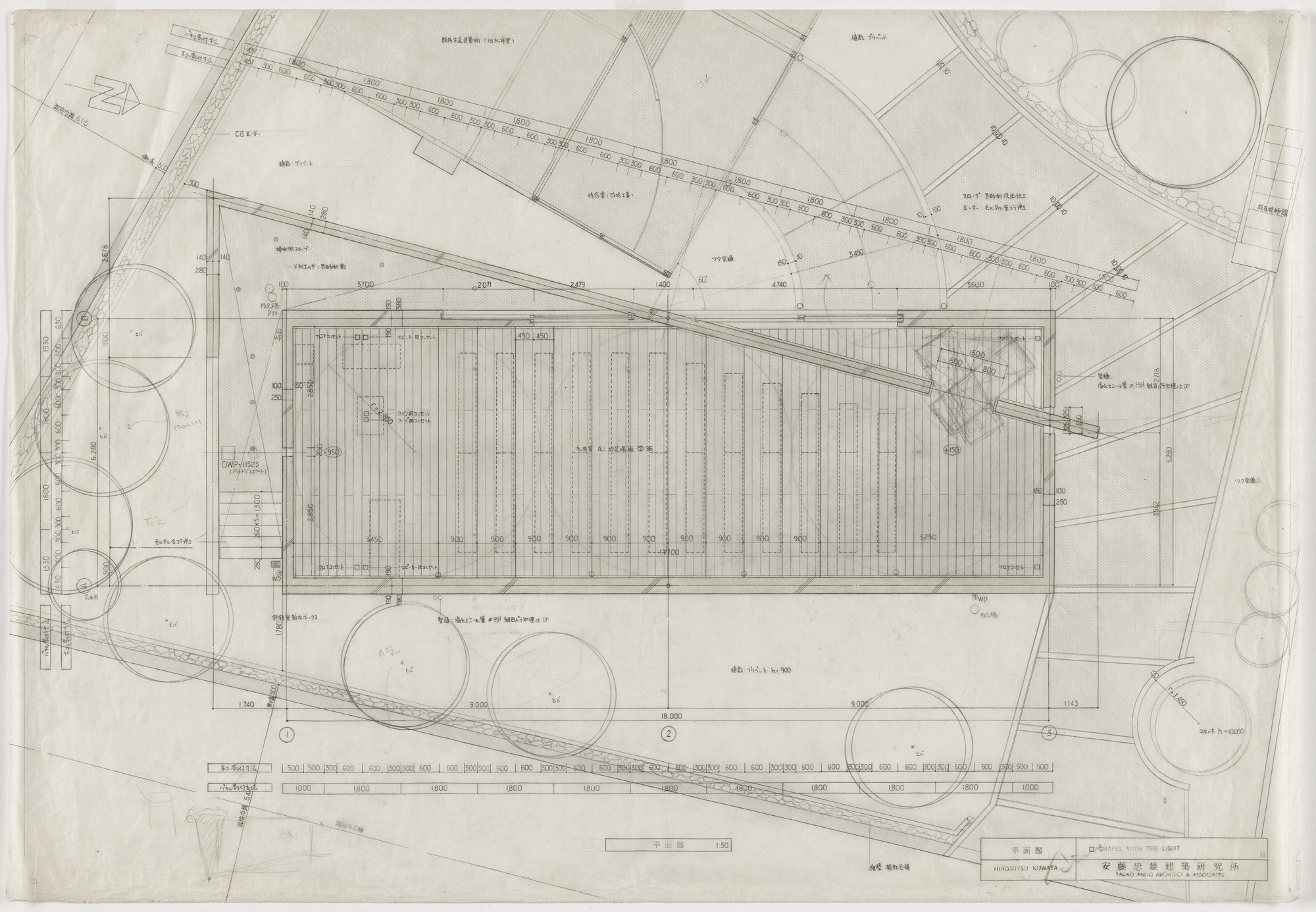 Tadao Ando Church Of The Light Ibaraki Osaka Japan Plan 1989