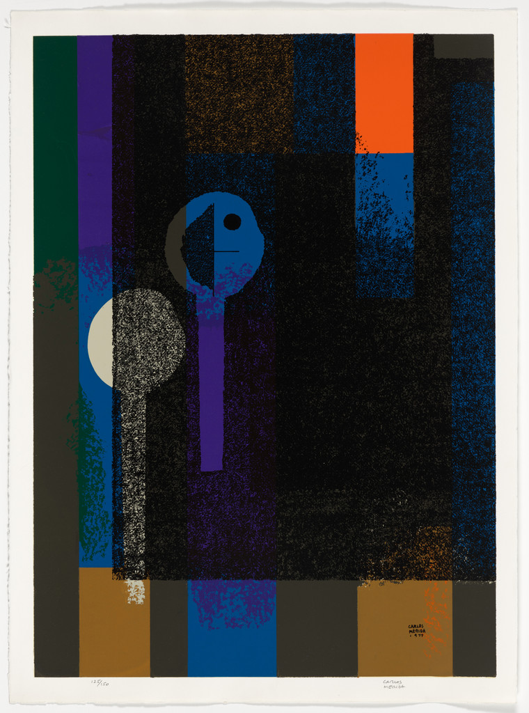 Twins (Gemelos) from Actualidad Gráfica-Panorama Artistico, Carlos Mérida, 1977, published 1978