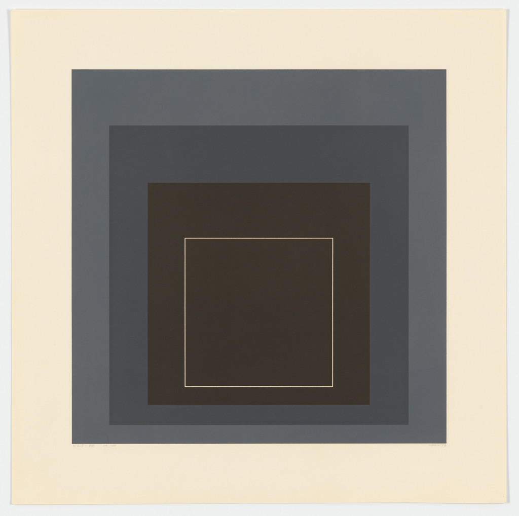 WLS VIII from White Line Squares (Series I)