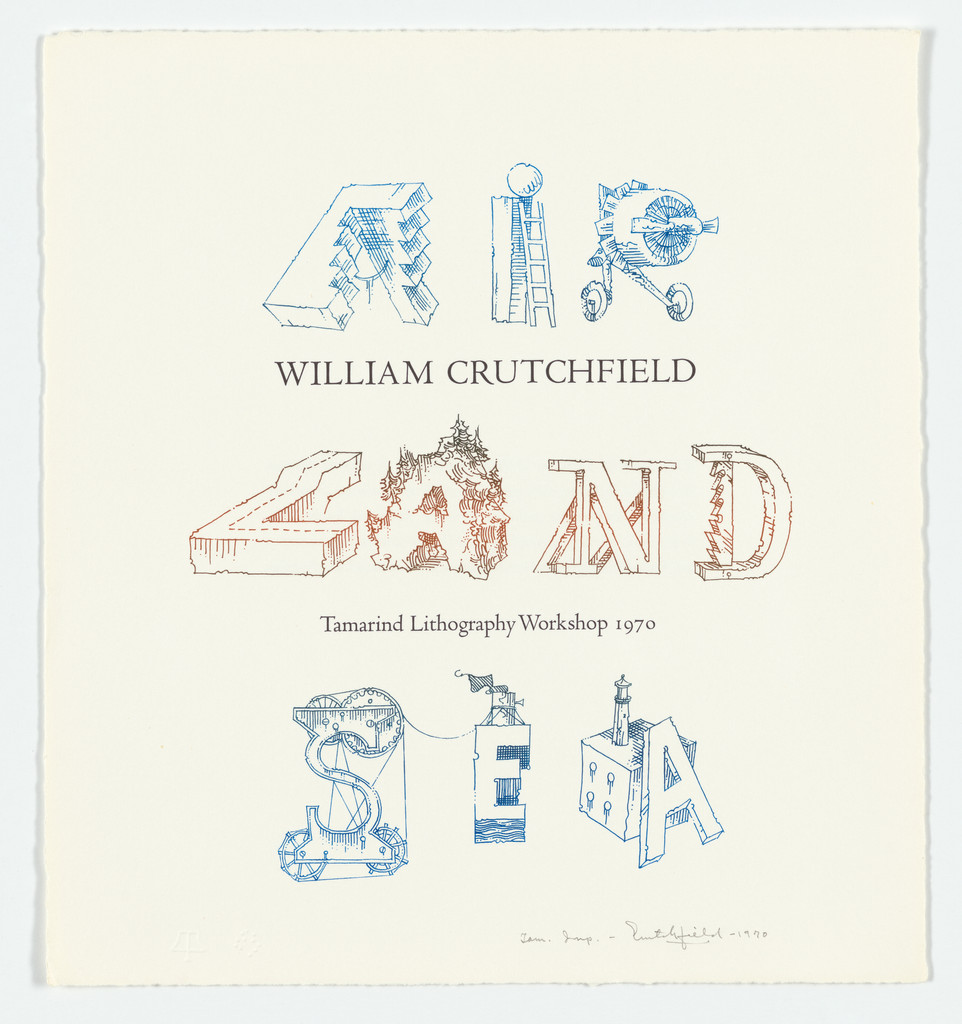 Air Land Sea Alphabet (Title page) from Air Land Sea