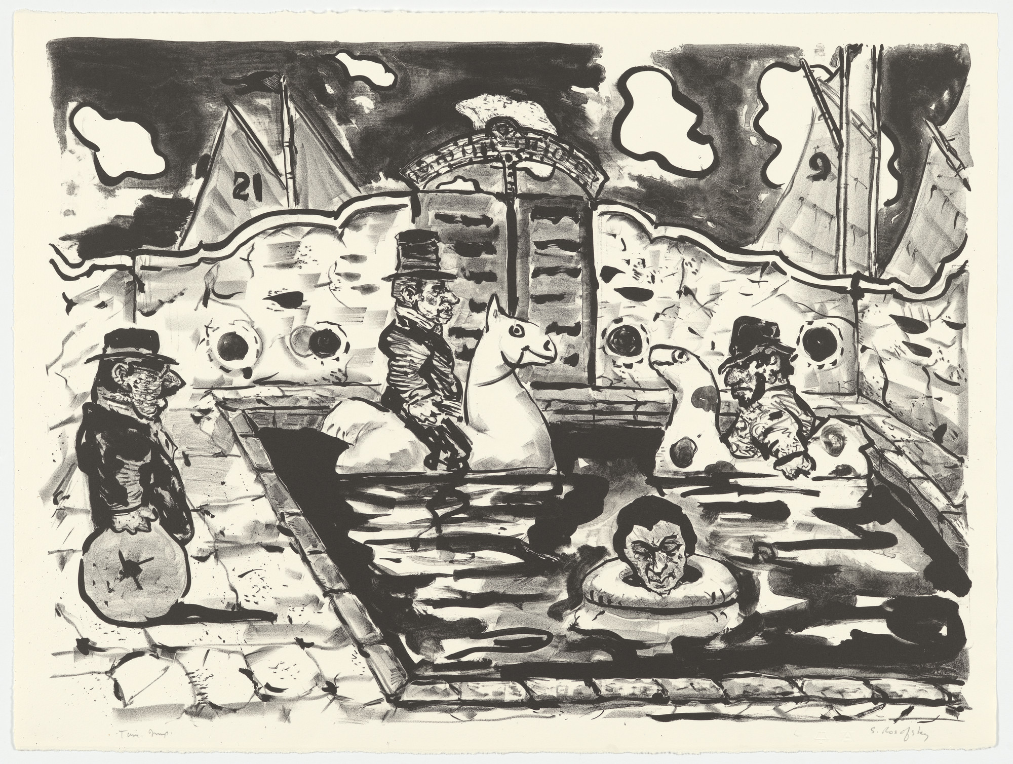 Seymour Rosofsky. Untitled