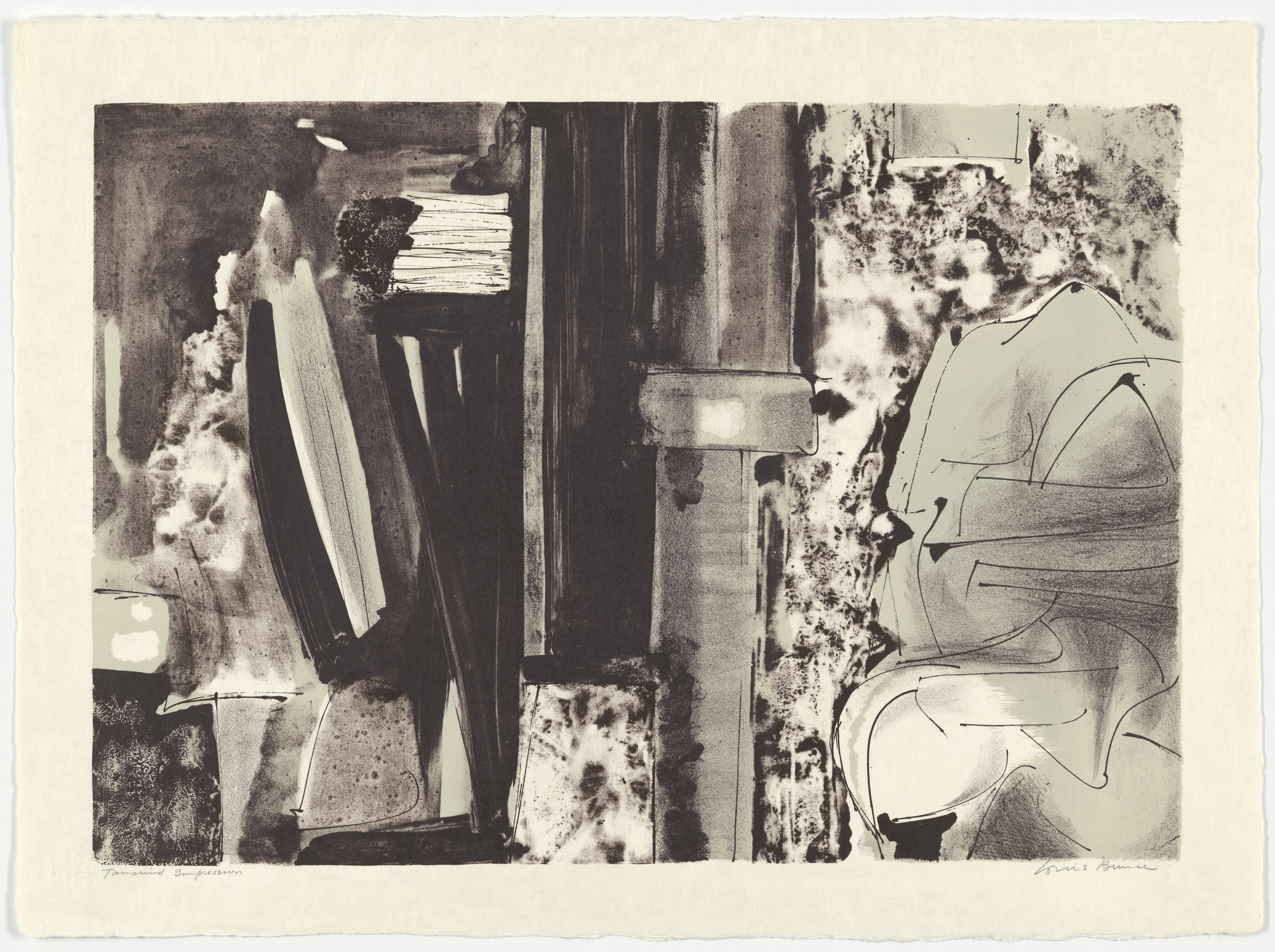 Louis Bunce. Untitled