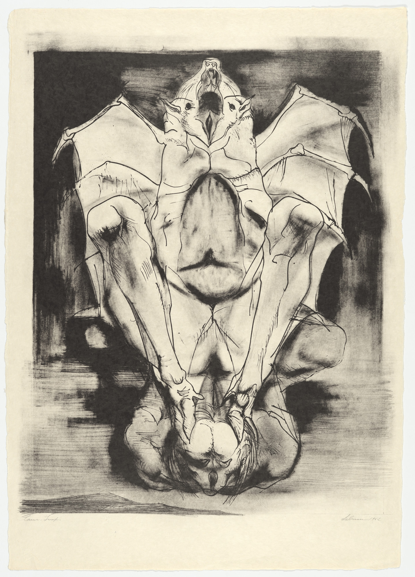 Rico Lebrun. Inferno Series - G