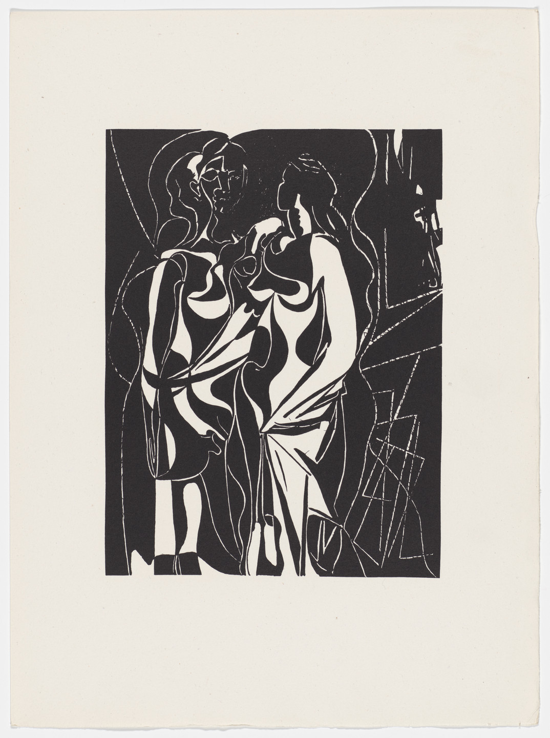 Pablo Picasso. Hélène Chez Archimède. (Reproduced drawings