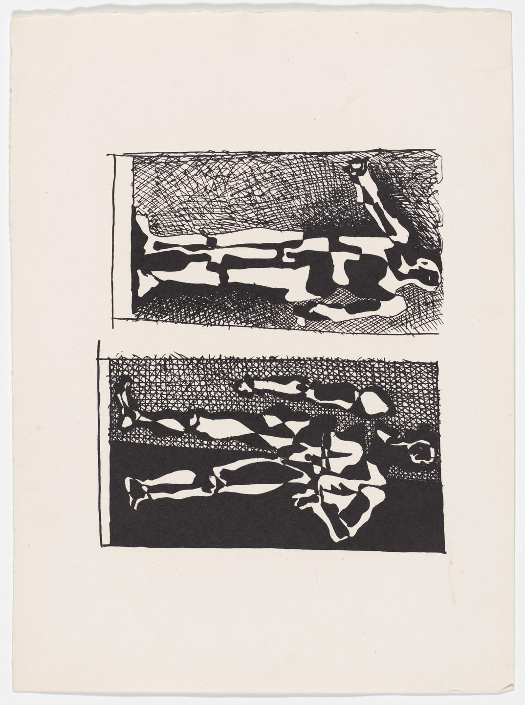 Pablo Picasso. Hélène Chez Archimède. (Reproduced drawings
