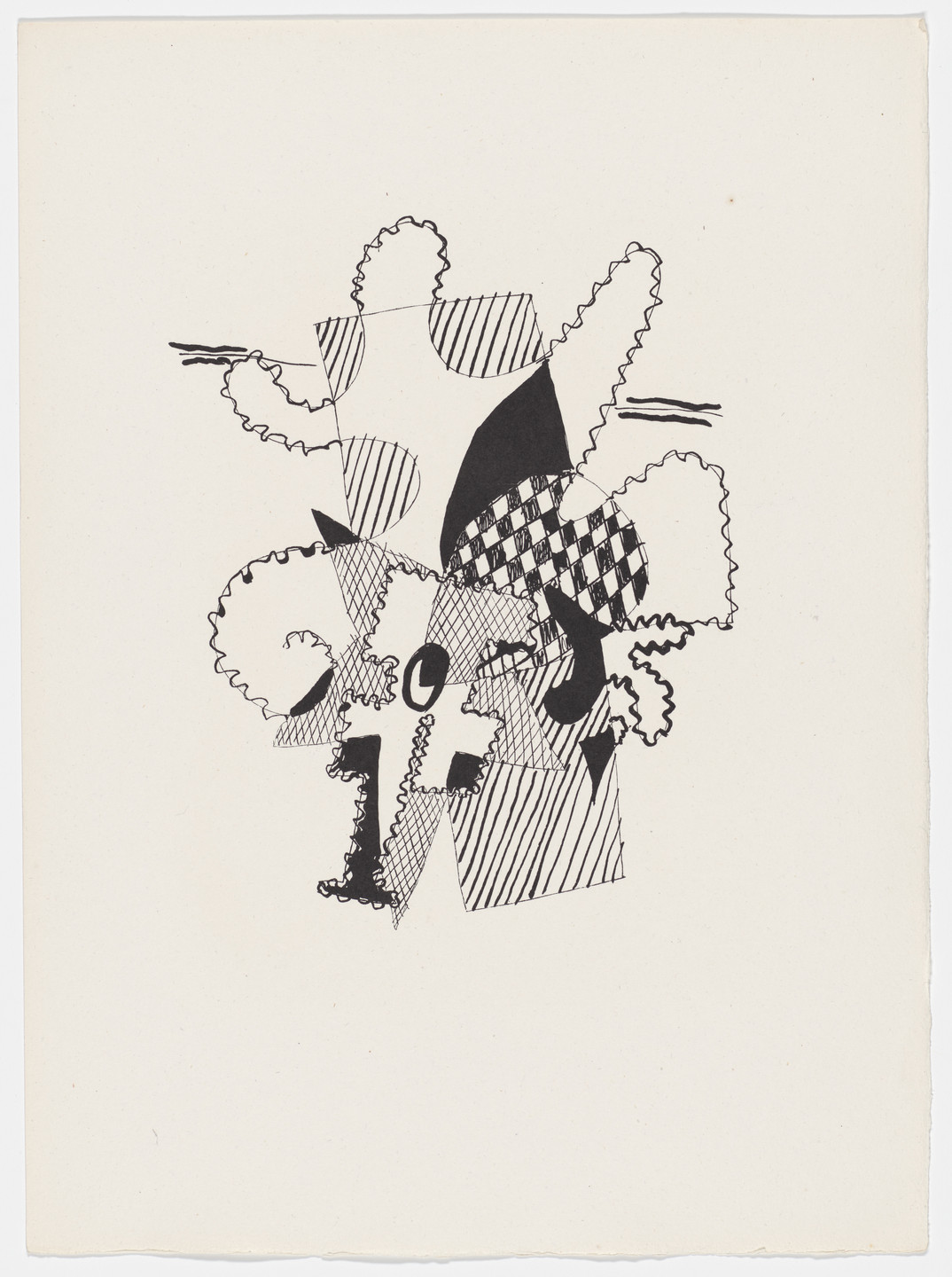 Pablo Picasso. Hélène Chez Archimède. (Reproduced drawings