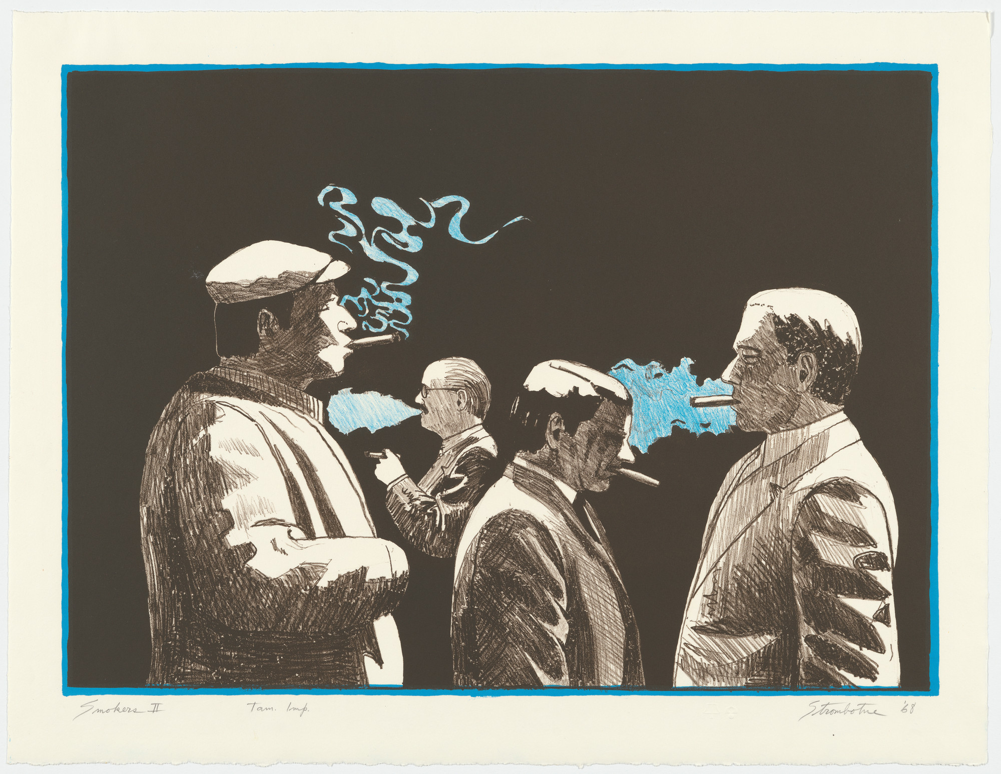 James Strombotne. Smokers II