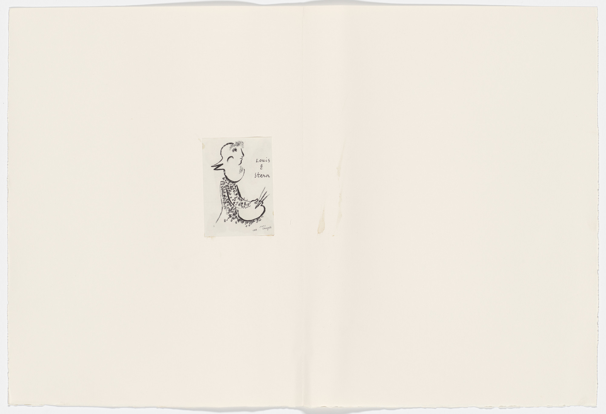 Pablo Picasso. Hélène Chez Archimède. 1955. (Reproduced drawings