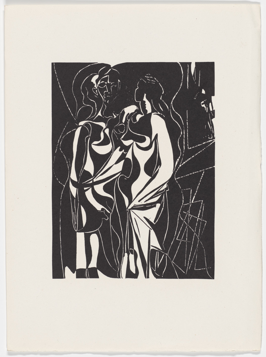 Pablo Picasso. Hélène Chez Archimède. (Reproduced drawings