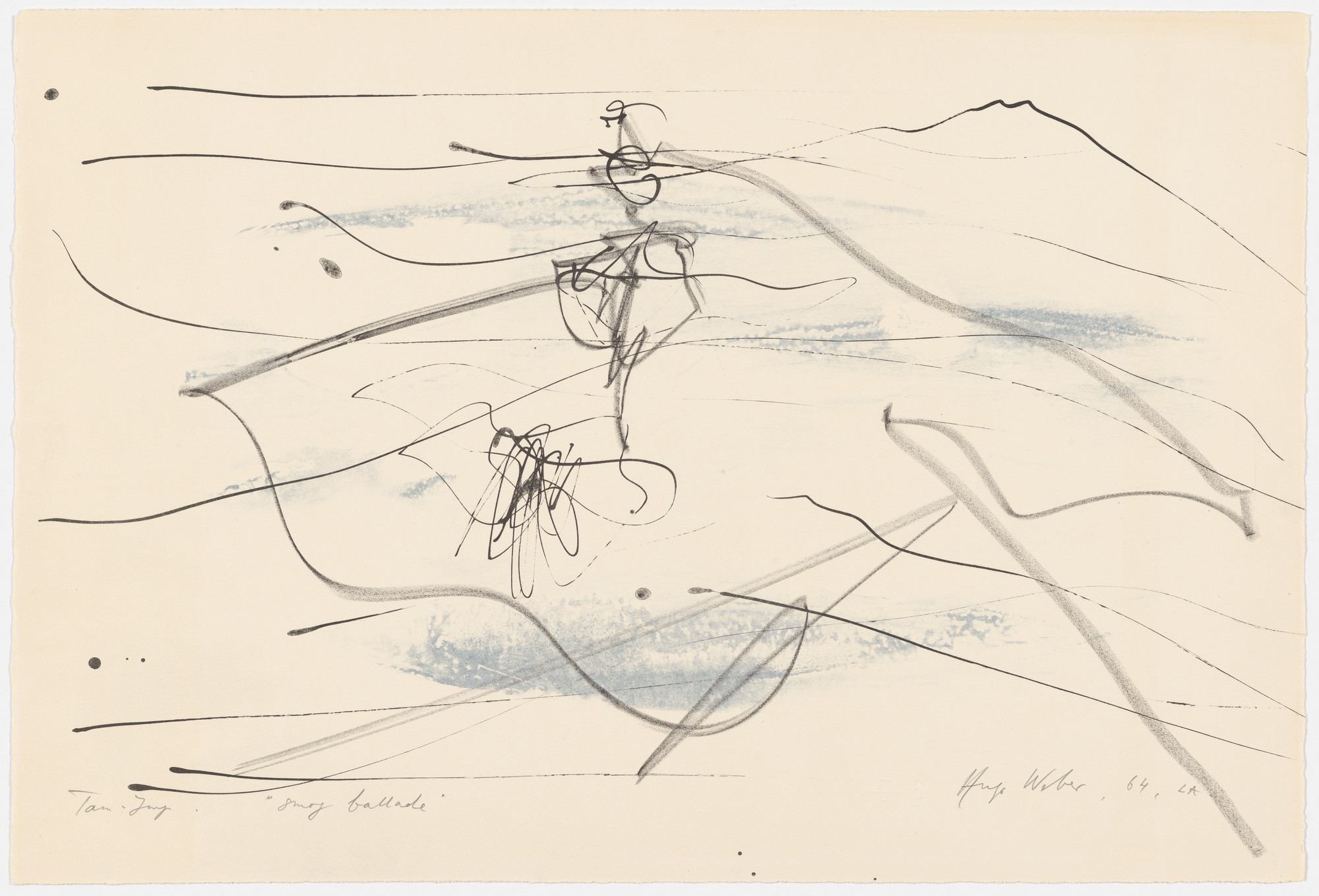 Hugo Weber. Smog Ballade