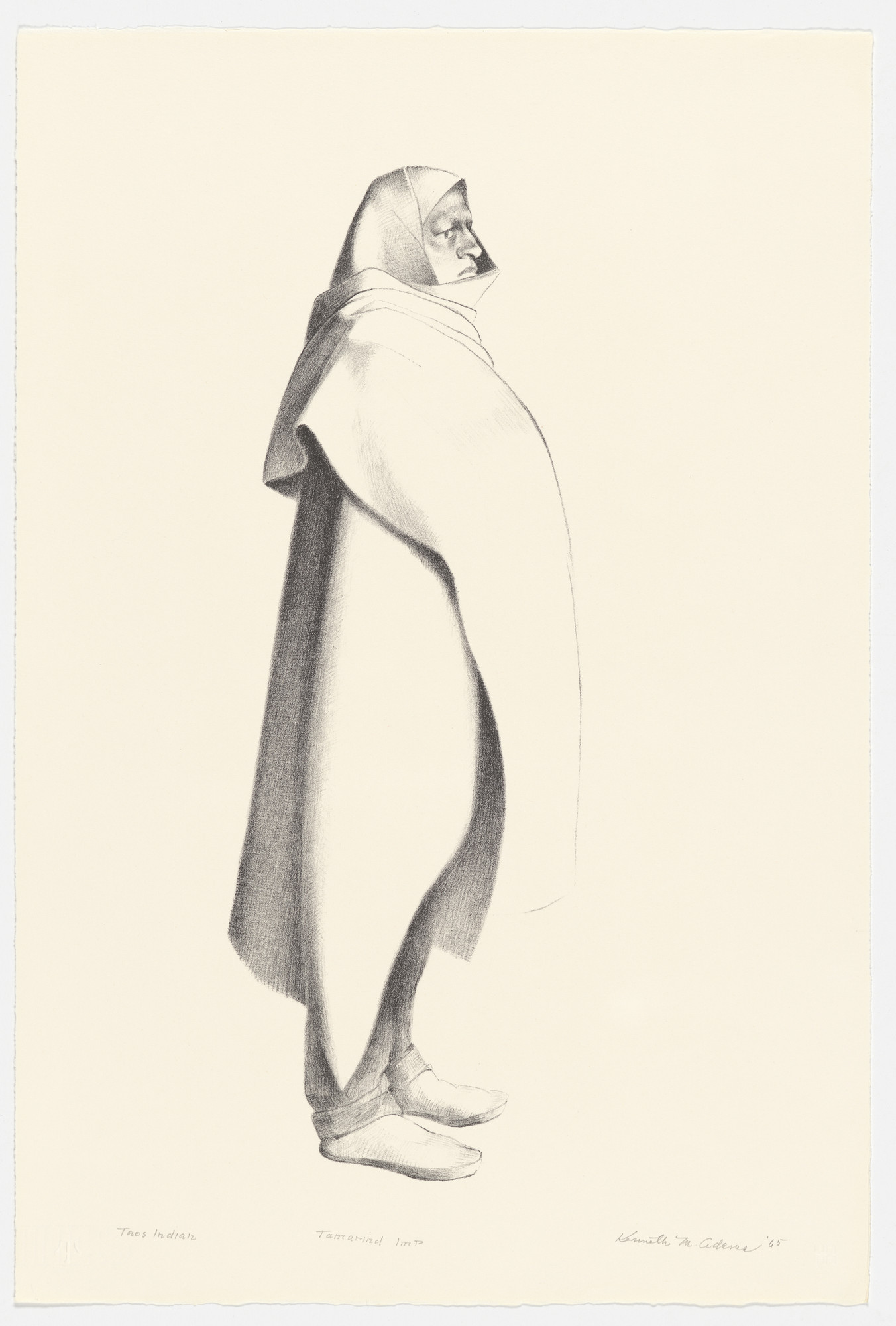 Kenneth M. Adams. Taos Indian