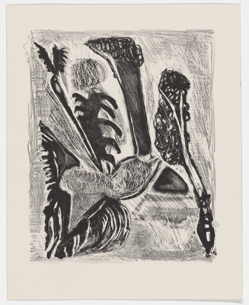 Plate (page 59) from Description of a Struggle (Description d'un combat)