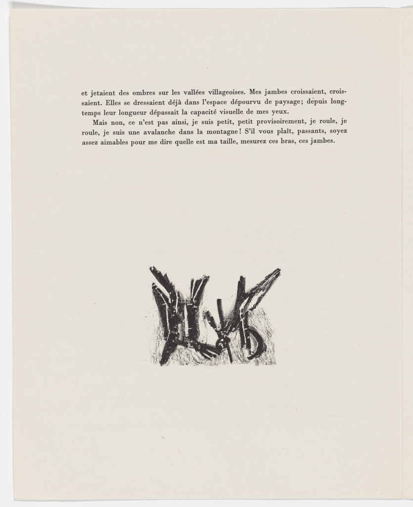 Tailpiece (page 74) from Description of a Struggle (Description d'un combat)