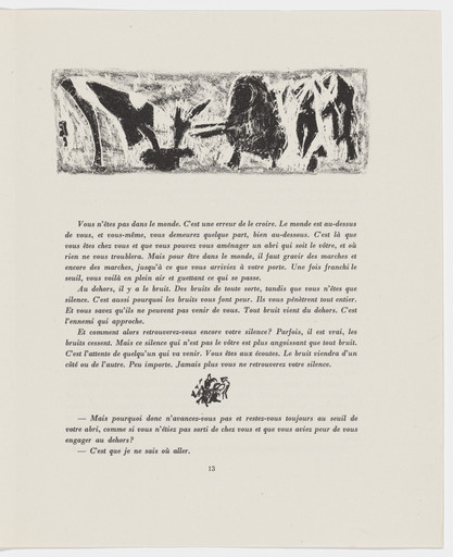 Headpiece (page 13) from Description of a Struggle (Description d'un combat)