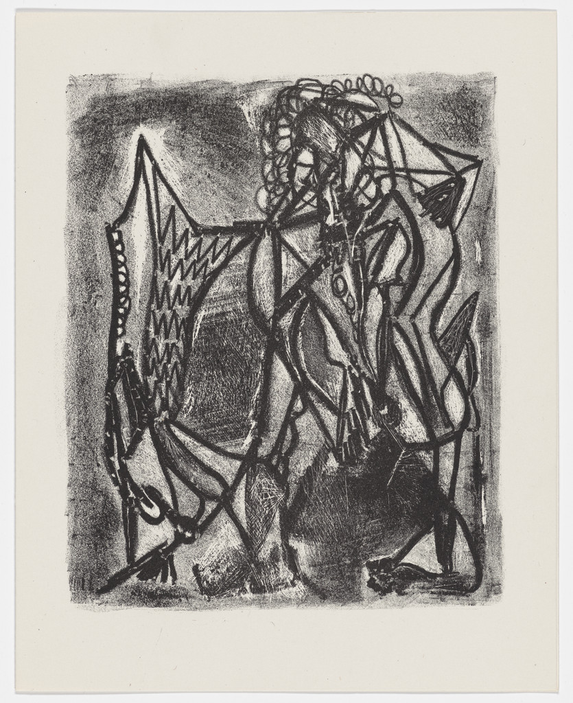 Plate (page 27) from Description of a Struggle (Description d'un combat)