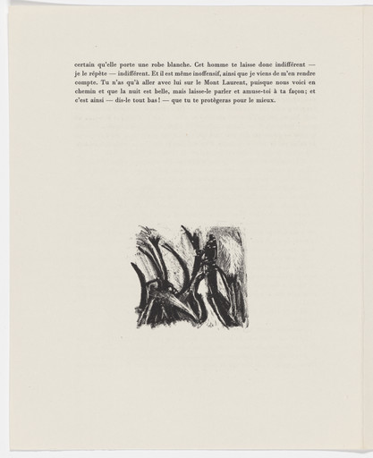 Tailpiece (page 40) from Description of a Struggle (Description d'un combat)