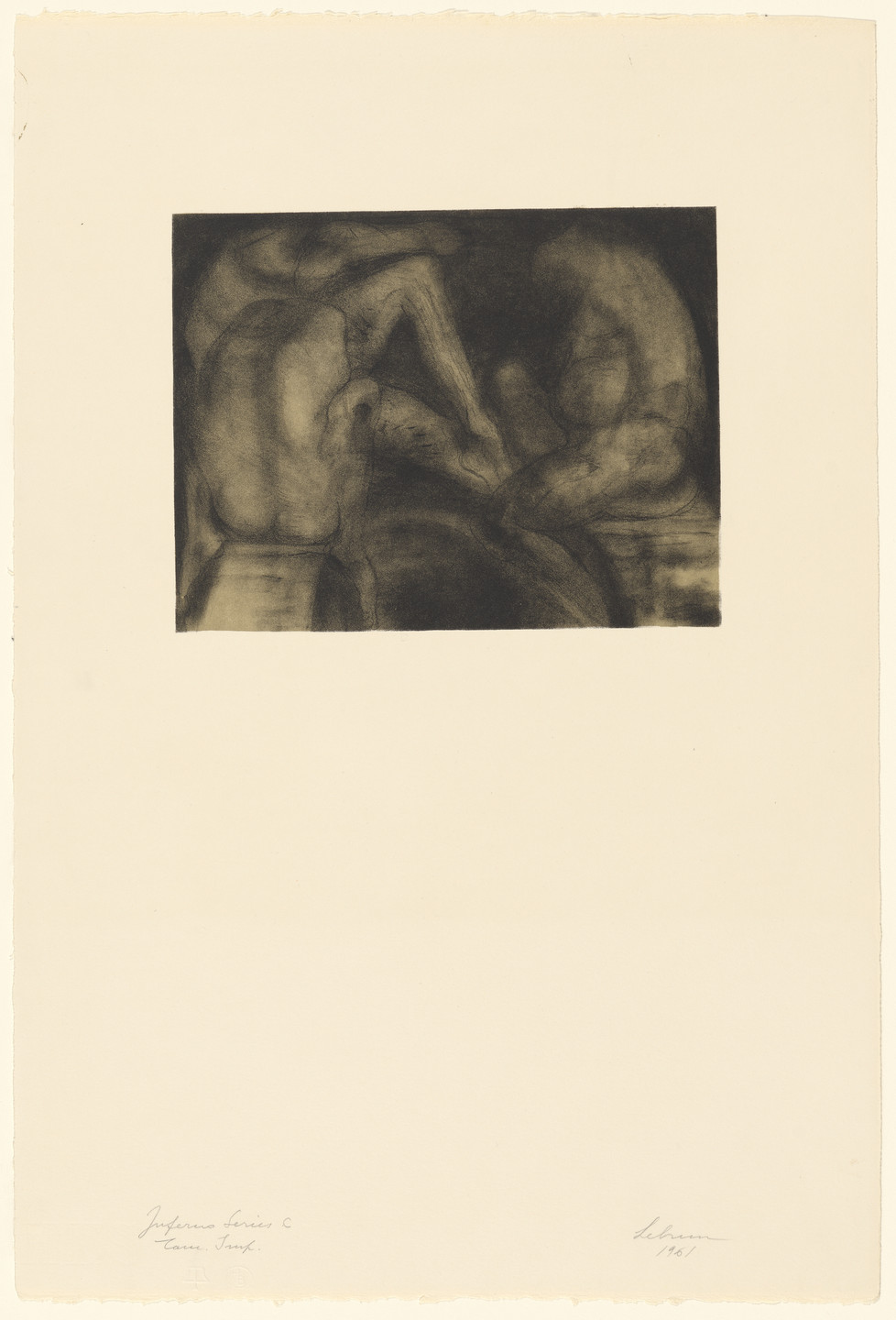 Rico Lebrun. Inferno Series - C. 1961